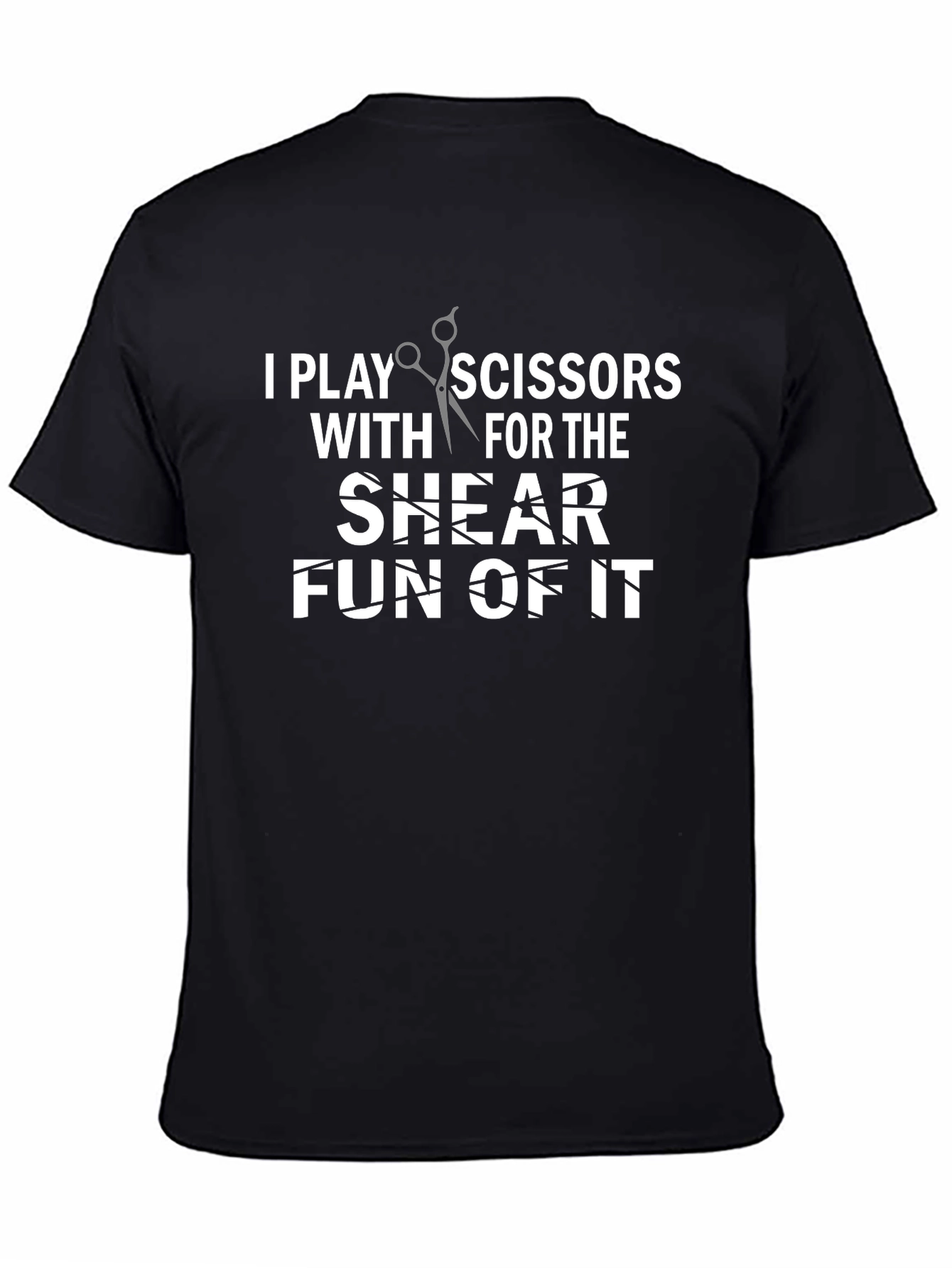 Shear Fun T-Shirt - Barber Humor Tee