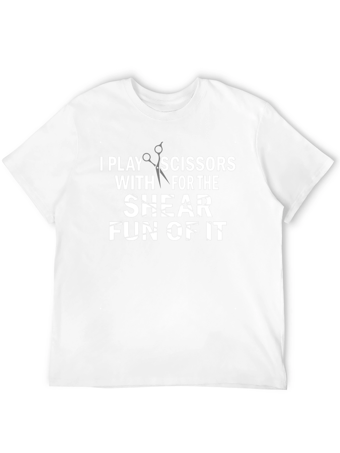 Shear Fun T-Shirt - Barber Humor Tee