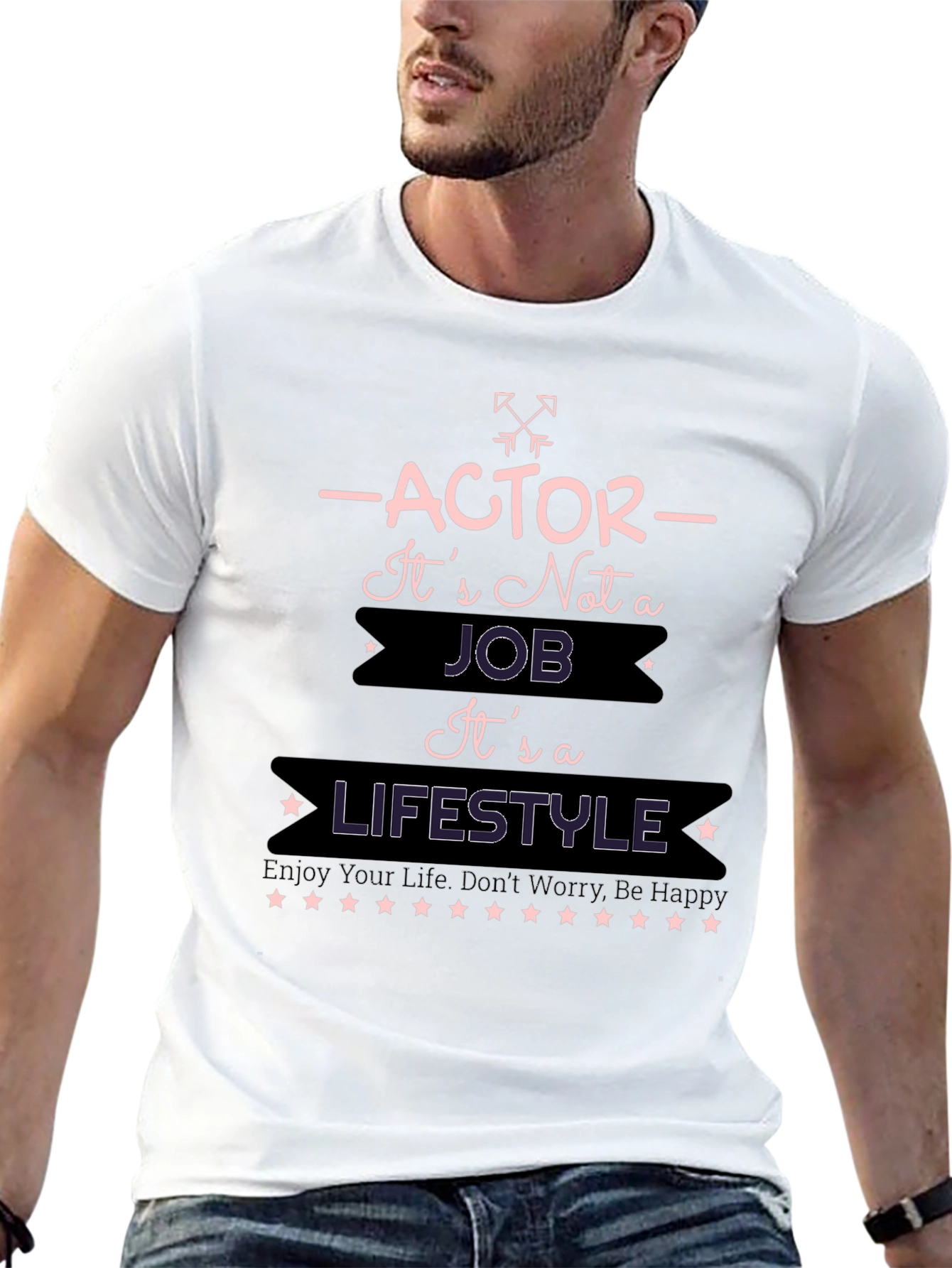 Actor Lifestyle Graphic T-Shirt