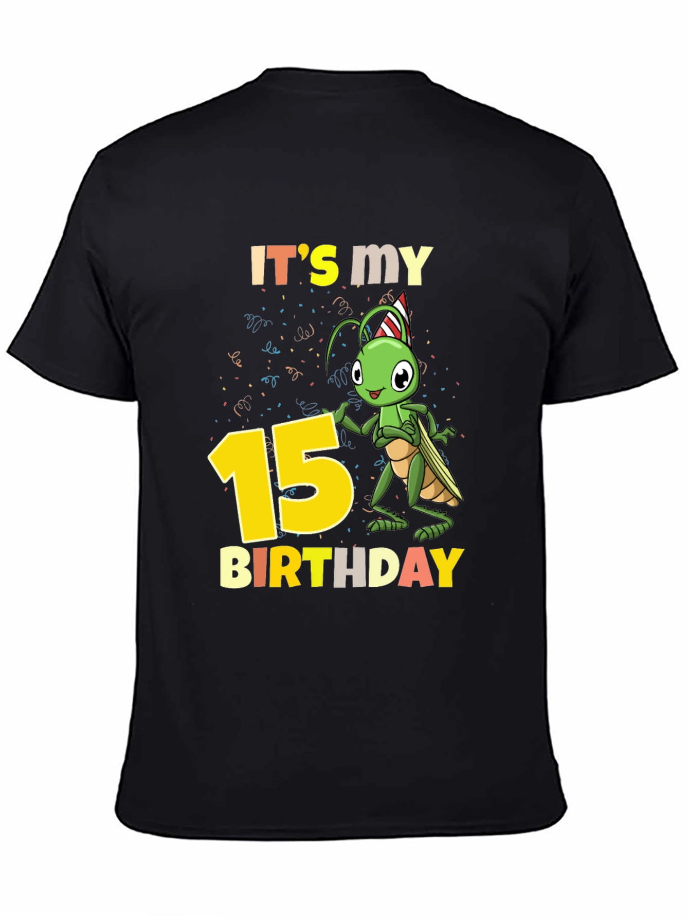 Its My 15th Birthday Grasshopper T-Shirt