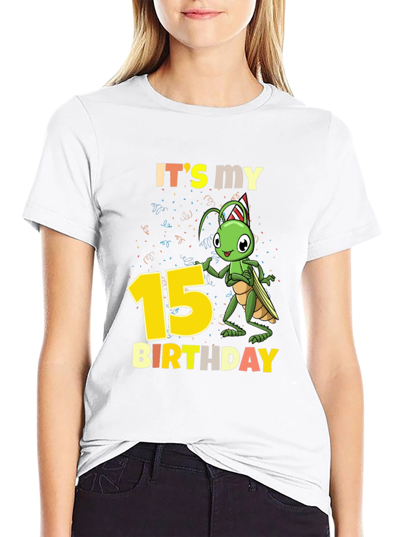 Its My 15th Birthday Grasshopper T-Shirt