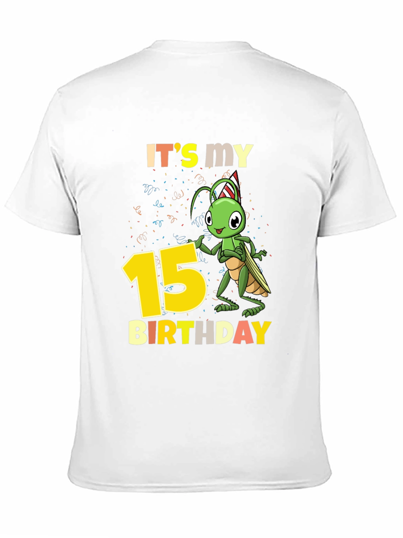 Its My 15th Birthday Grasshopper T-Shirt