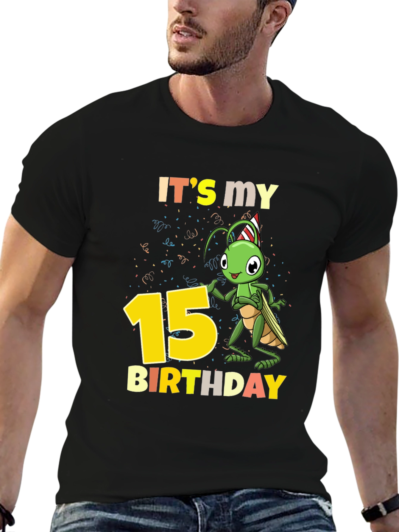 Its My 15th Birthday Grasshopper T-Shirt