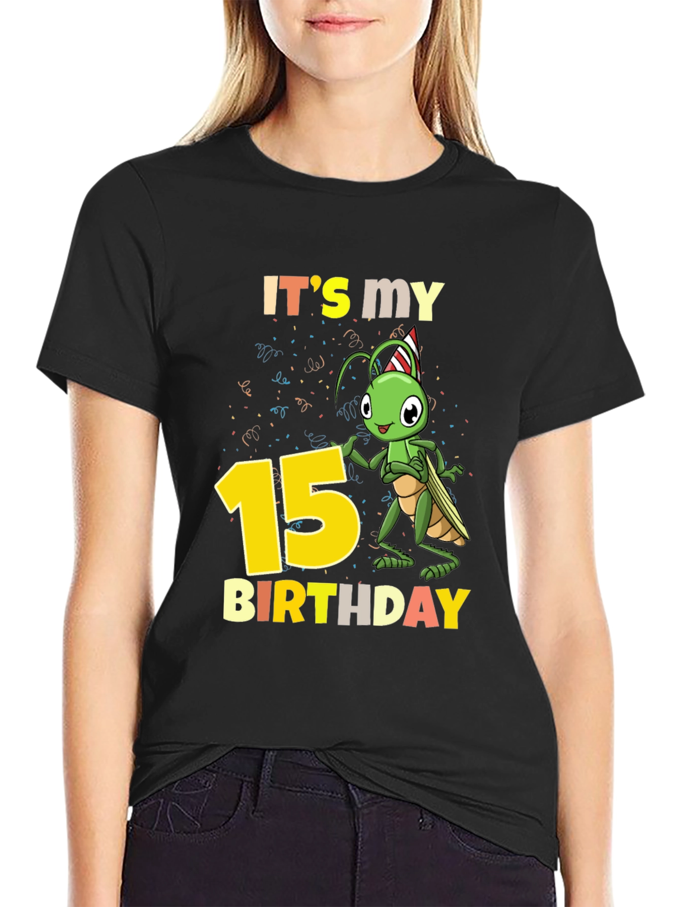 Its My 15th Birthday Grasshopper T-Shirt