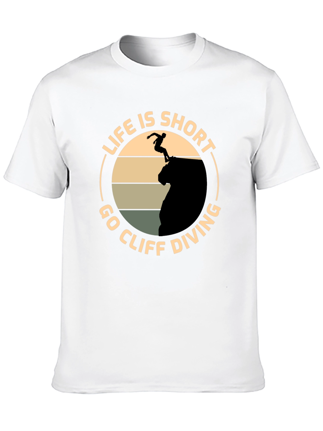 Life is Short - Cliff Diving T-Shirt