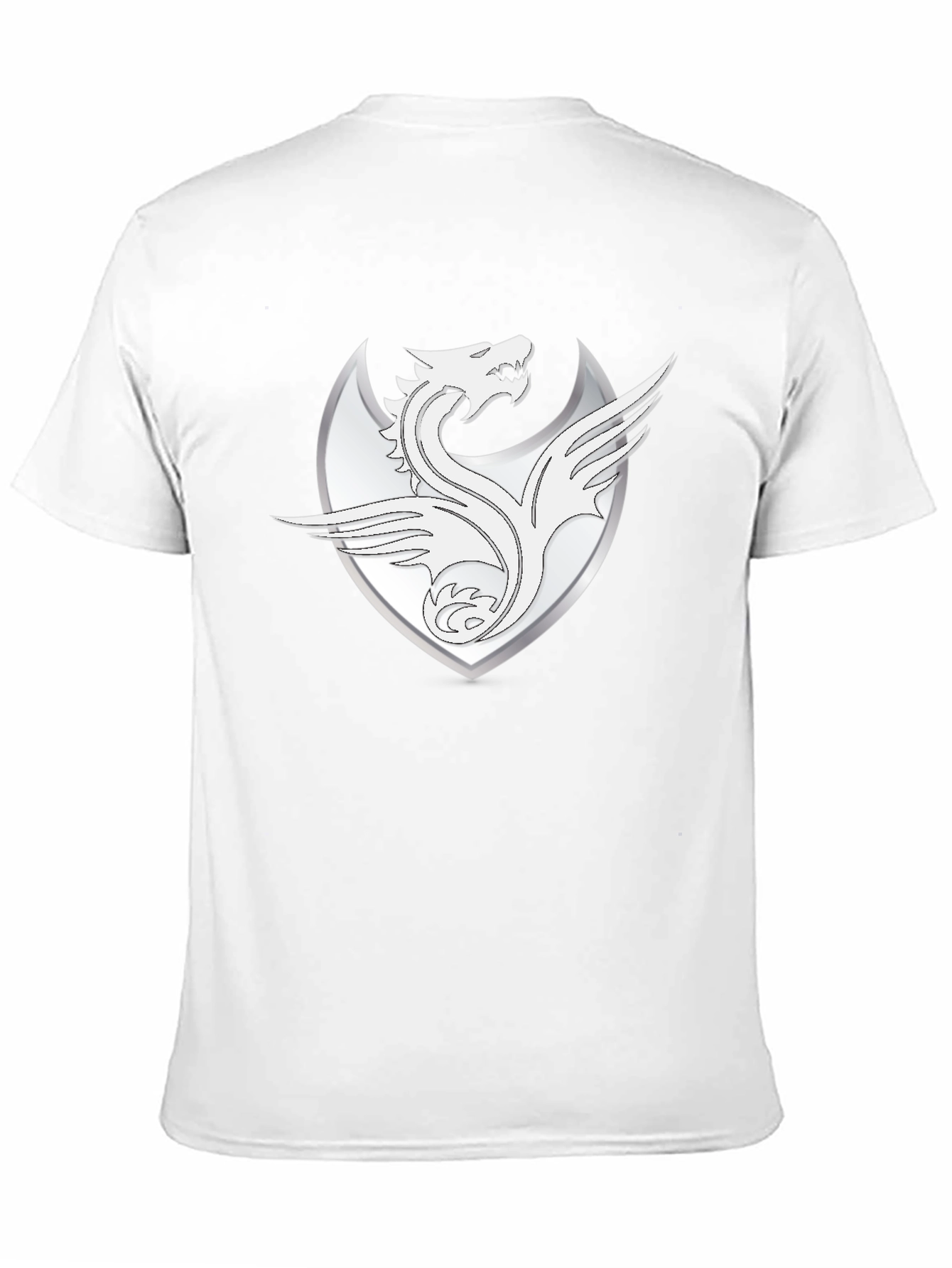 Dragon Crest Graphic T-Shirt - Black