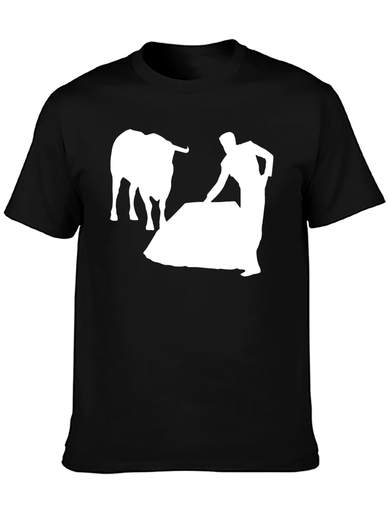 Bullfight Graphic T-Shirt - Black