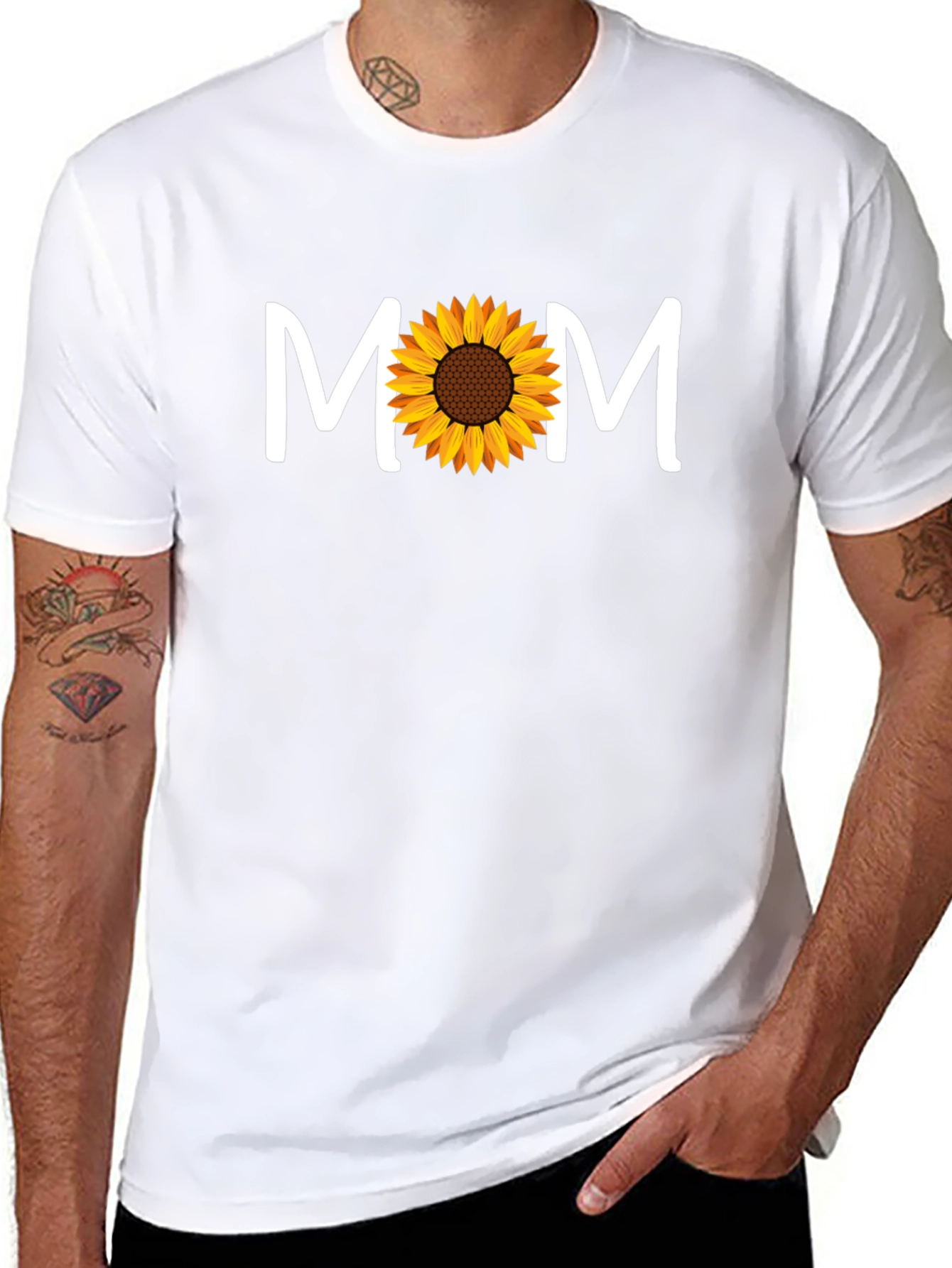 Sunflower Mom T-Shirt - Floral Mothers Day Gift