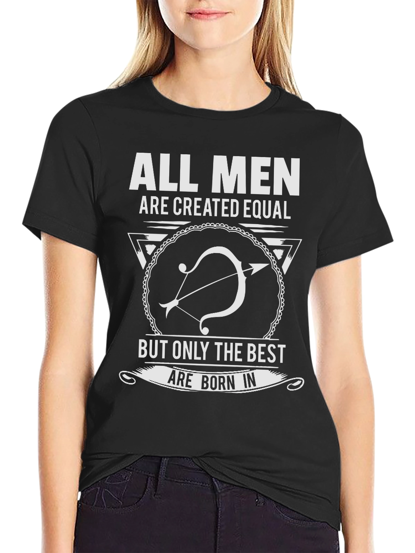 All Men Created Equal Best Born In T-Shirt