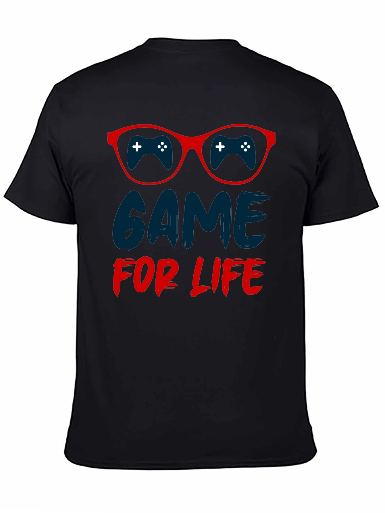 Game for Life T-Shirt - Gamer Glasses Design