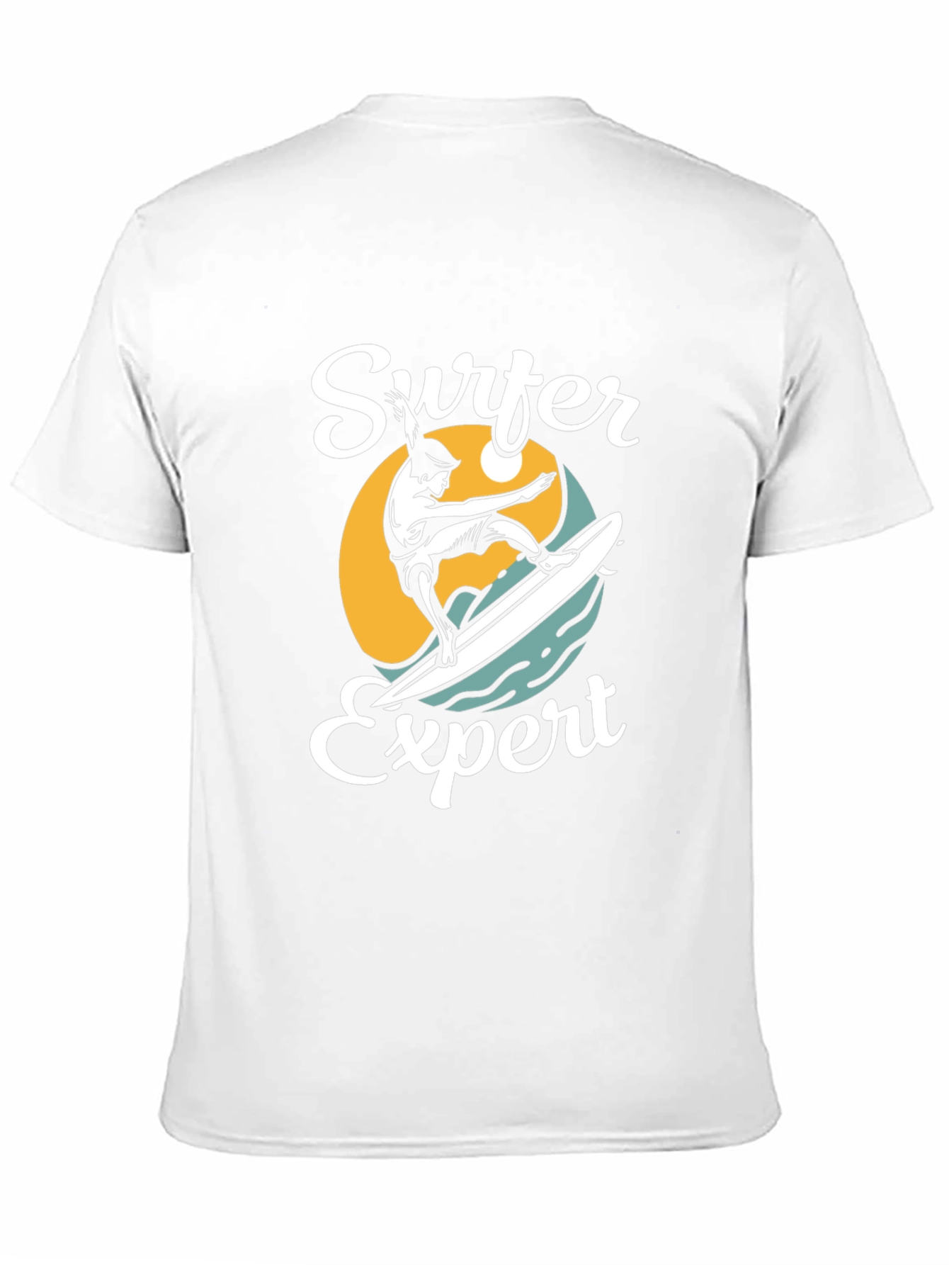 Surfer Expert Black Graphic Tee