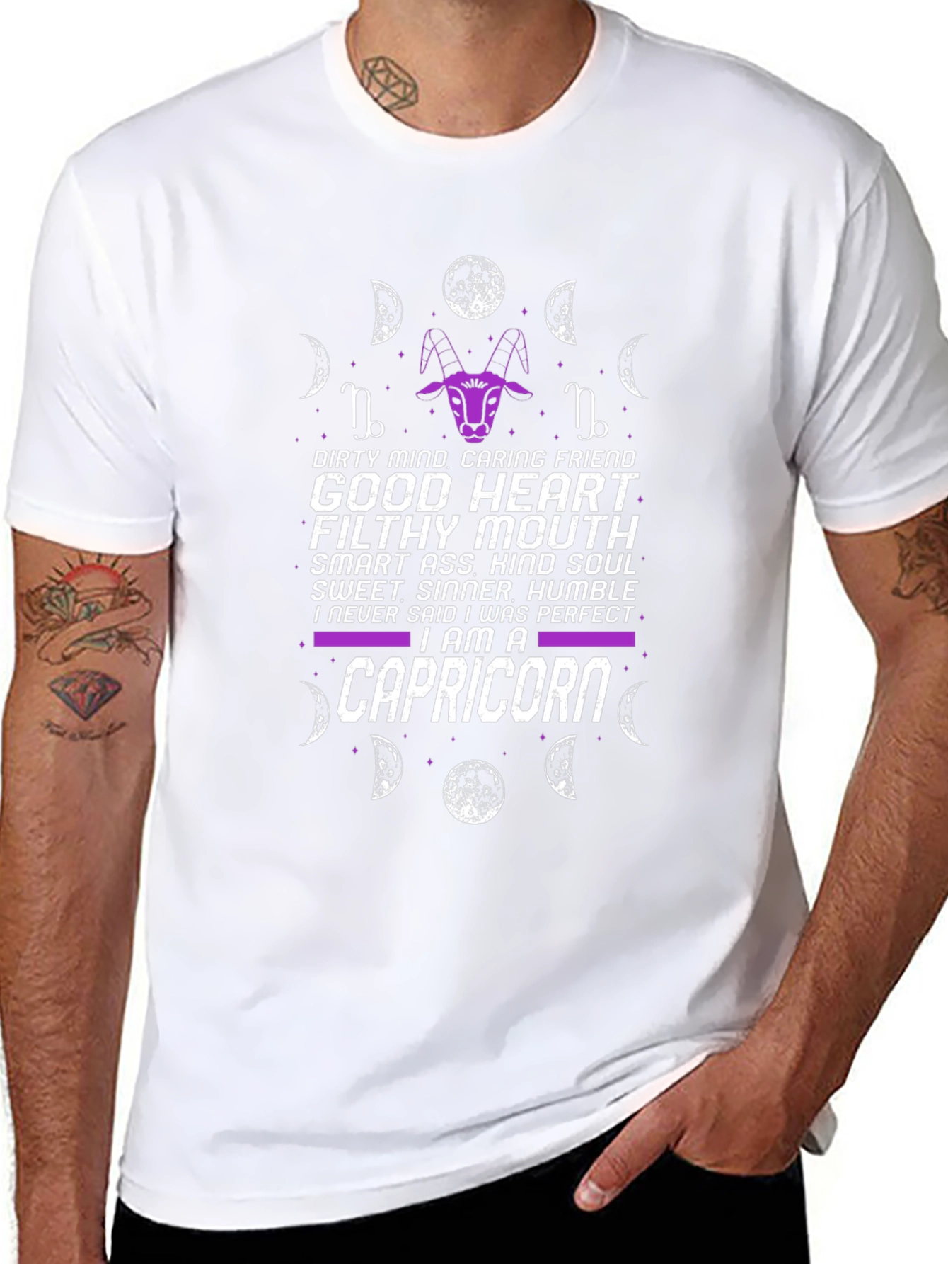 Capricorn Zodiac Sign T-Shirt