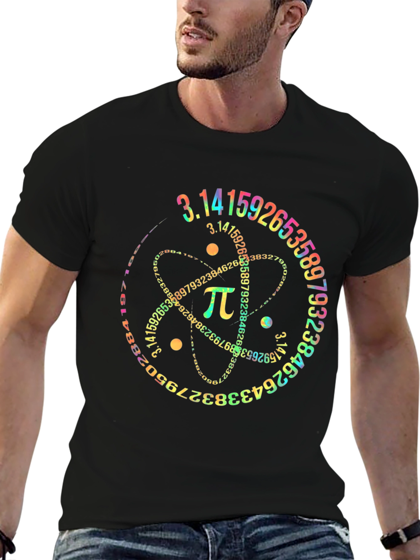 Math Pi Symbol Graphic T-Shirt