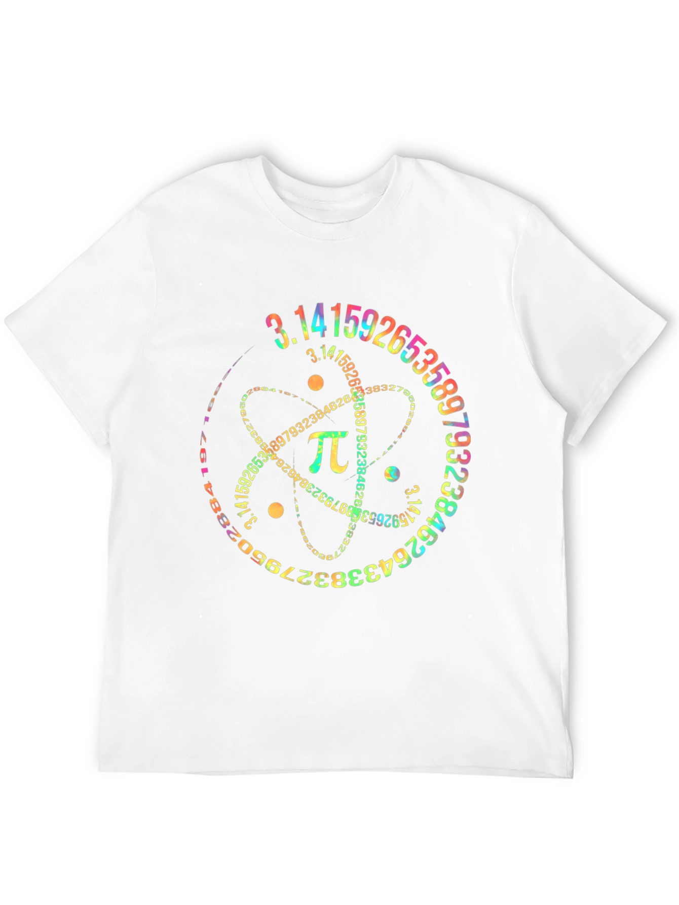 Math Pi Symbol Graphic T-Shirt
