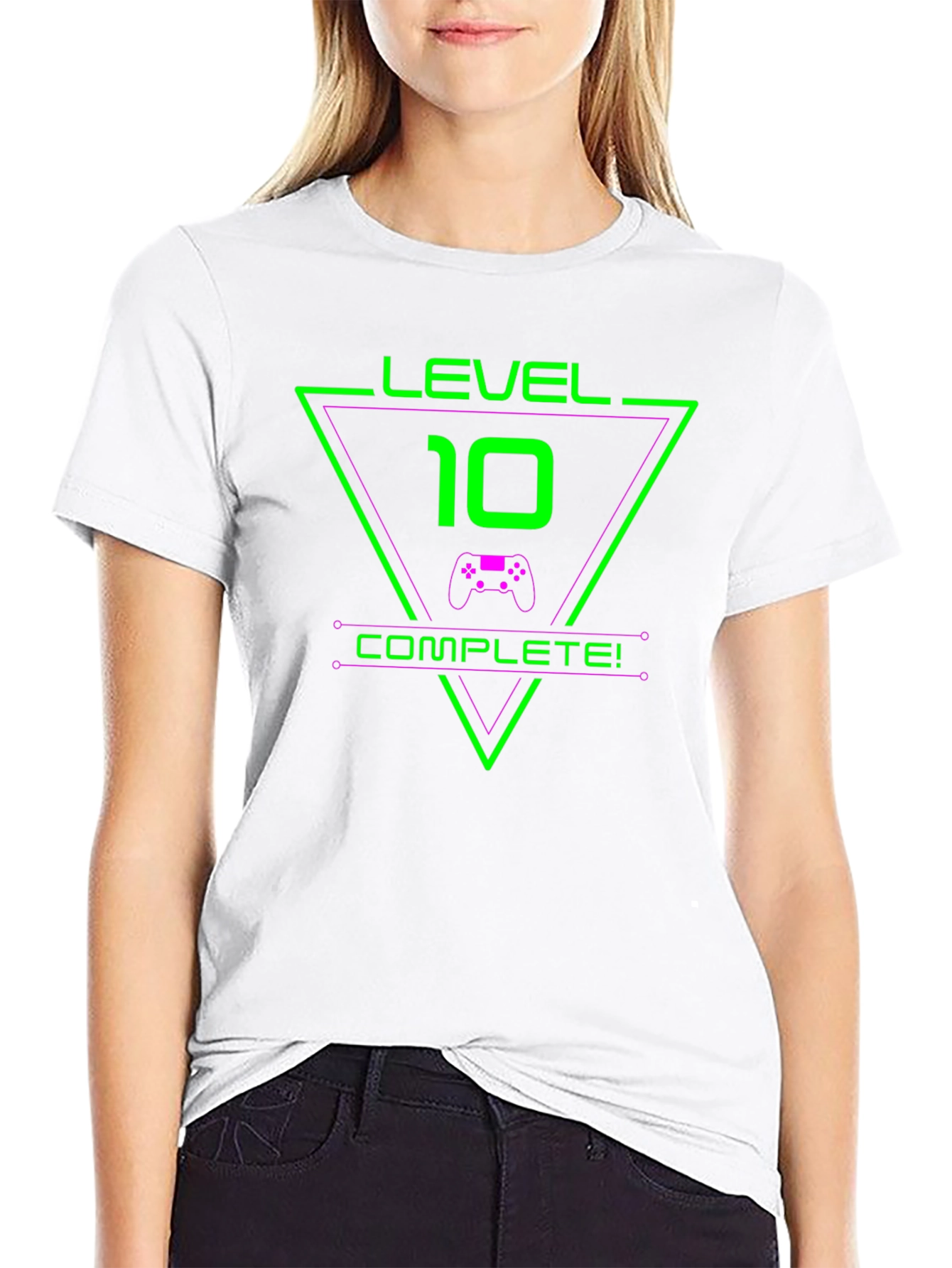 Level 10 Complete T-Shirt - Gamer Style