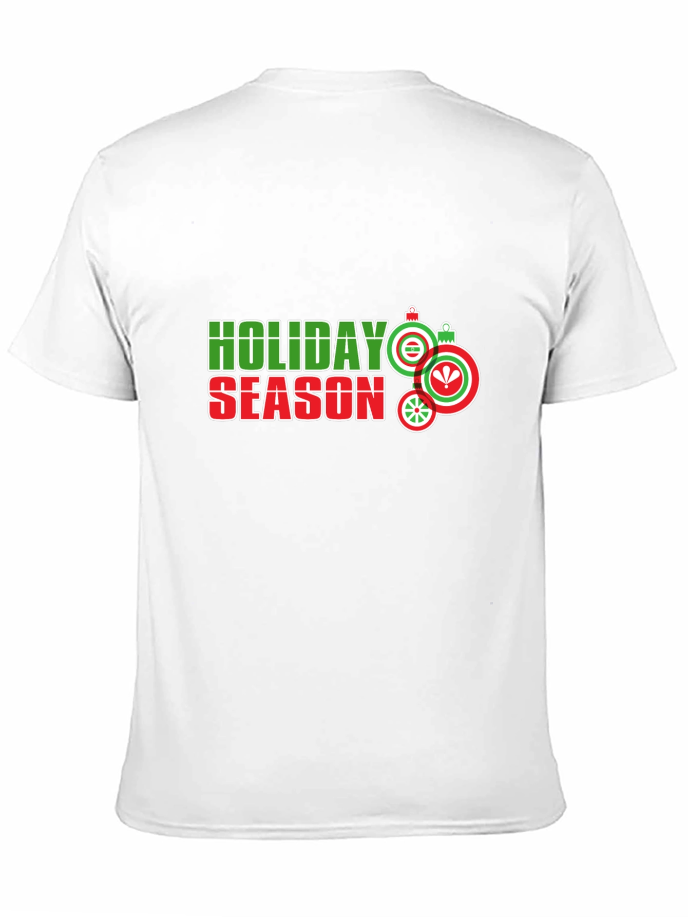 Holiday Season Graphic Tee - Black