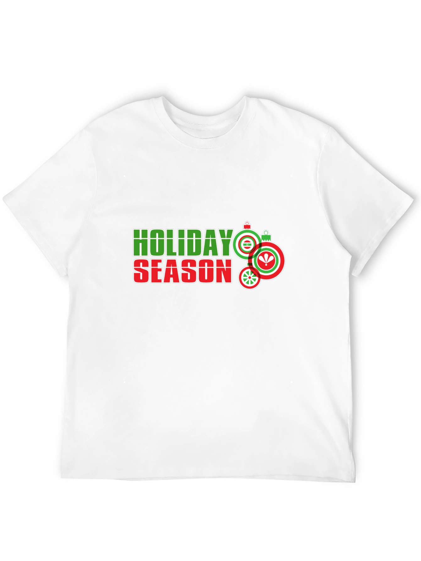 Holiday Season Graphic Tee - Black