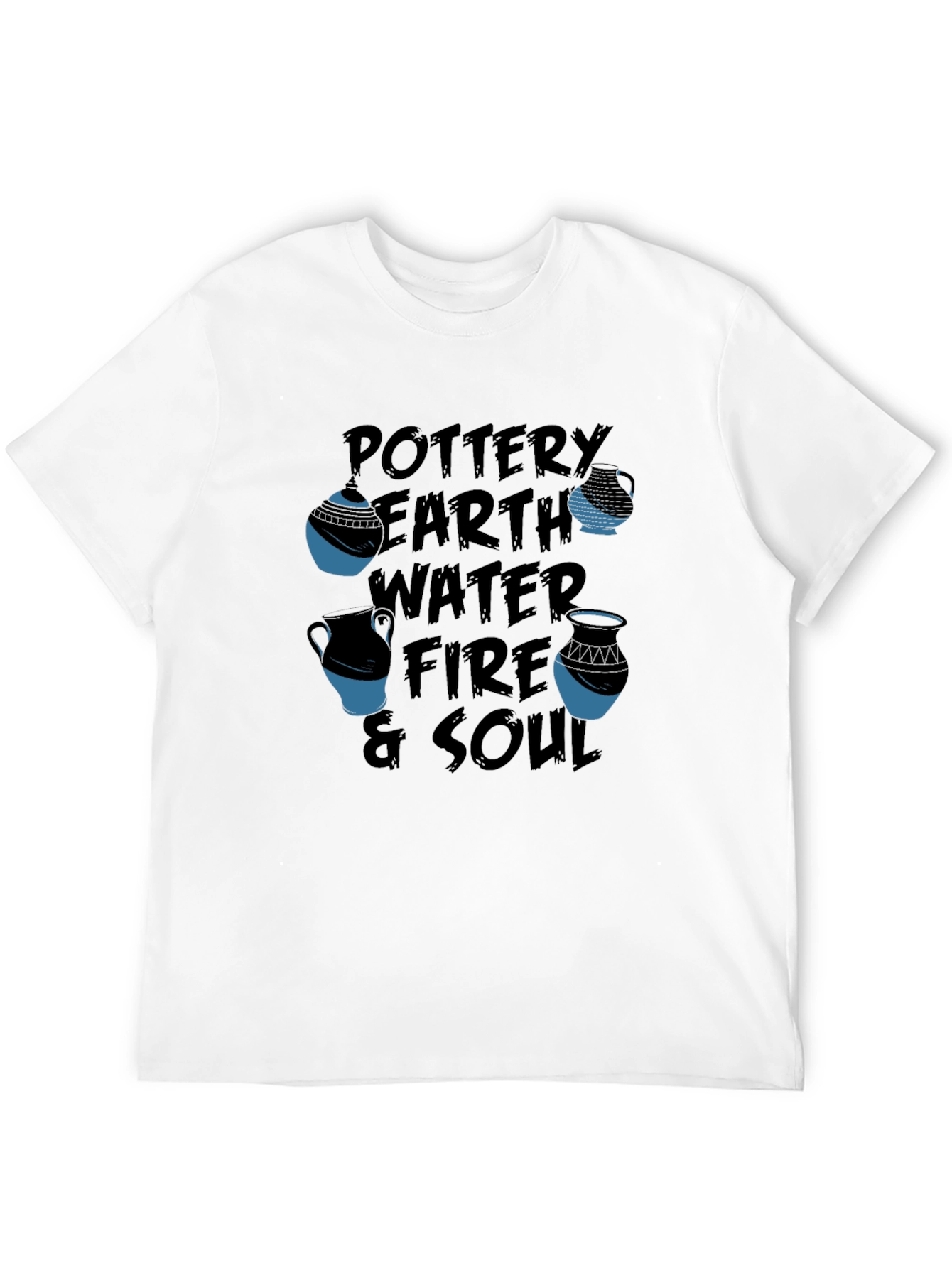 Pottery Earth Water Fire & Soul Graphic Tee