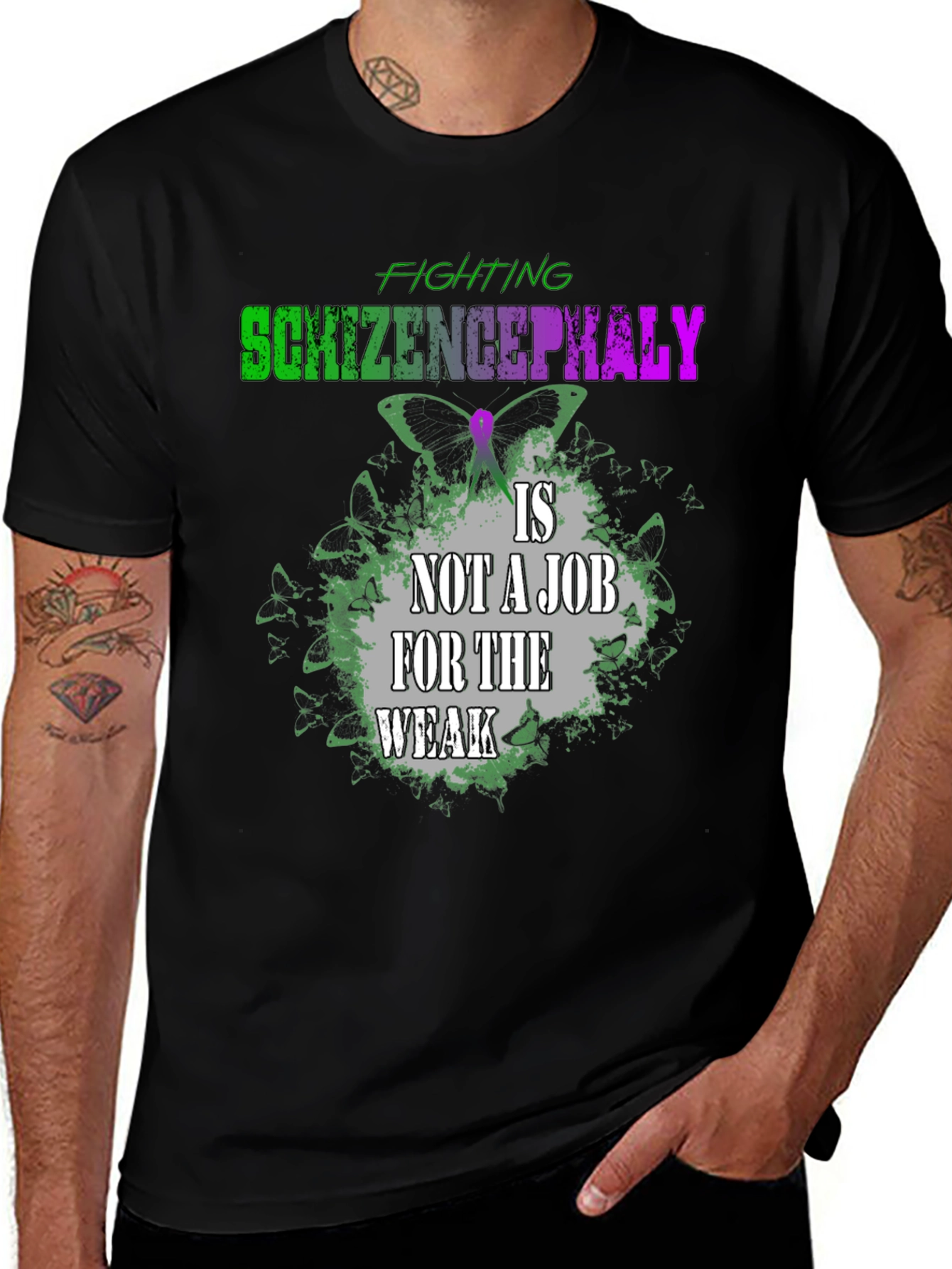 Schizencephaly Awareness T-Shirt
