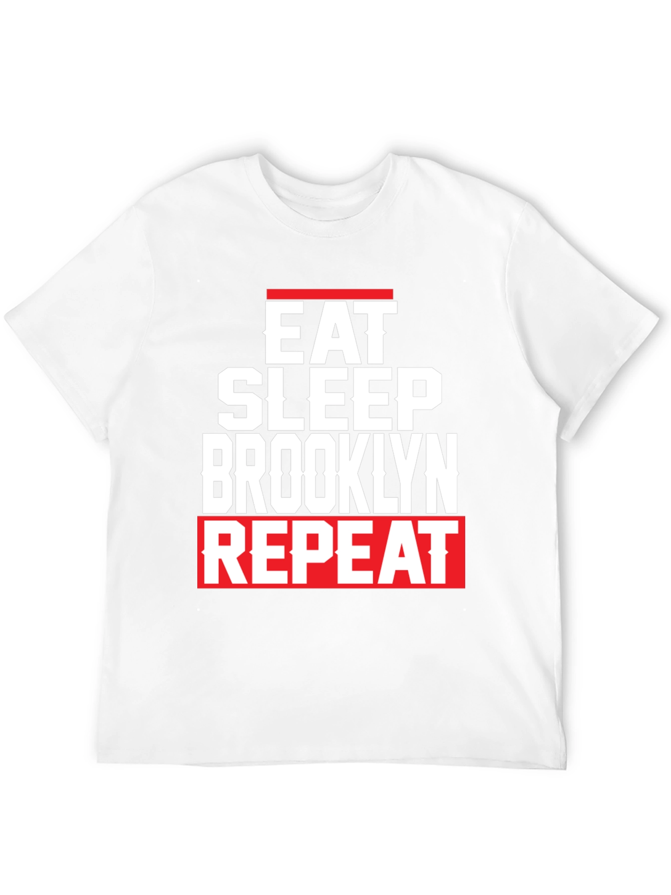 Eat Sleep Brooklyn Repeat Graphic Tee