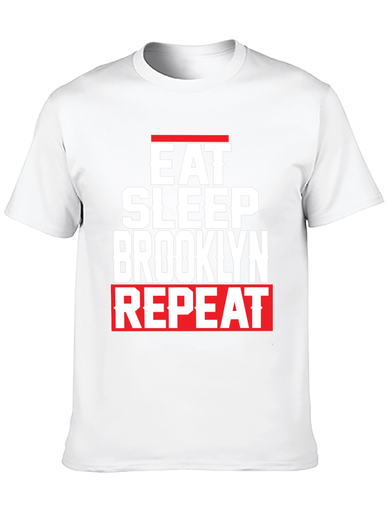 Eat Sleep Brooklyn Repeat Graphic Tee
