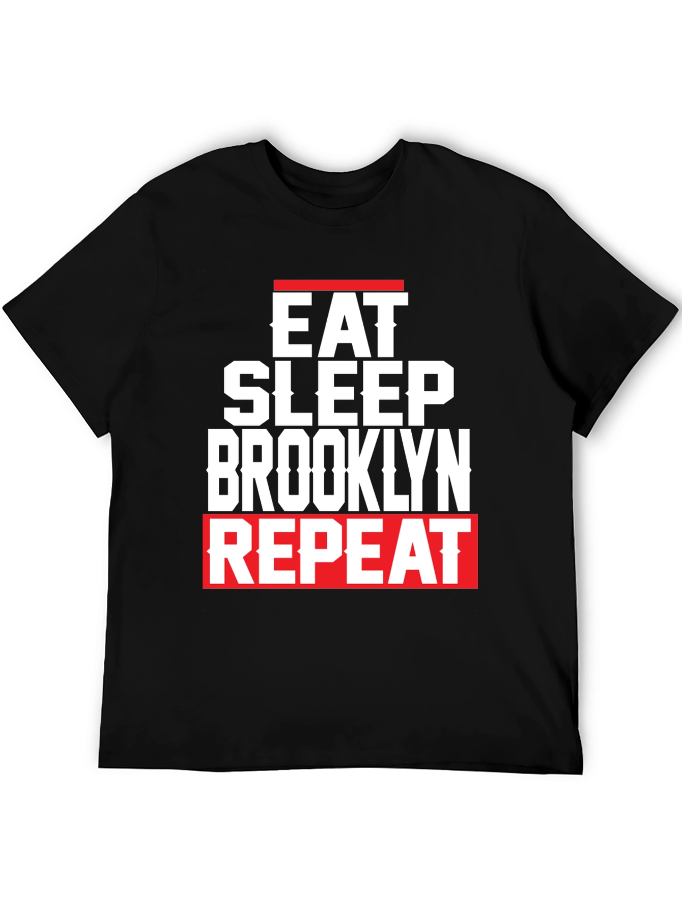 Eat Sleep Brooklyn Repeat Graphic Tee