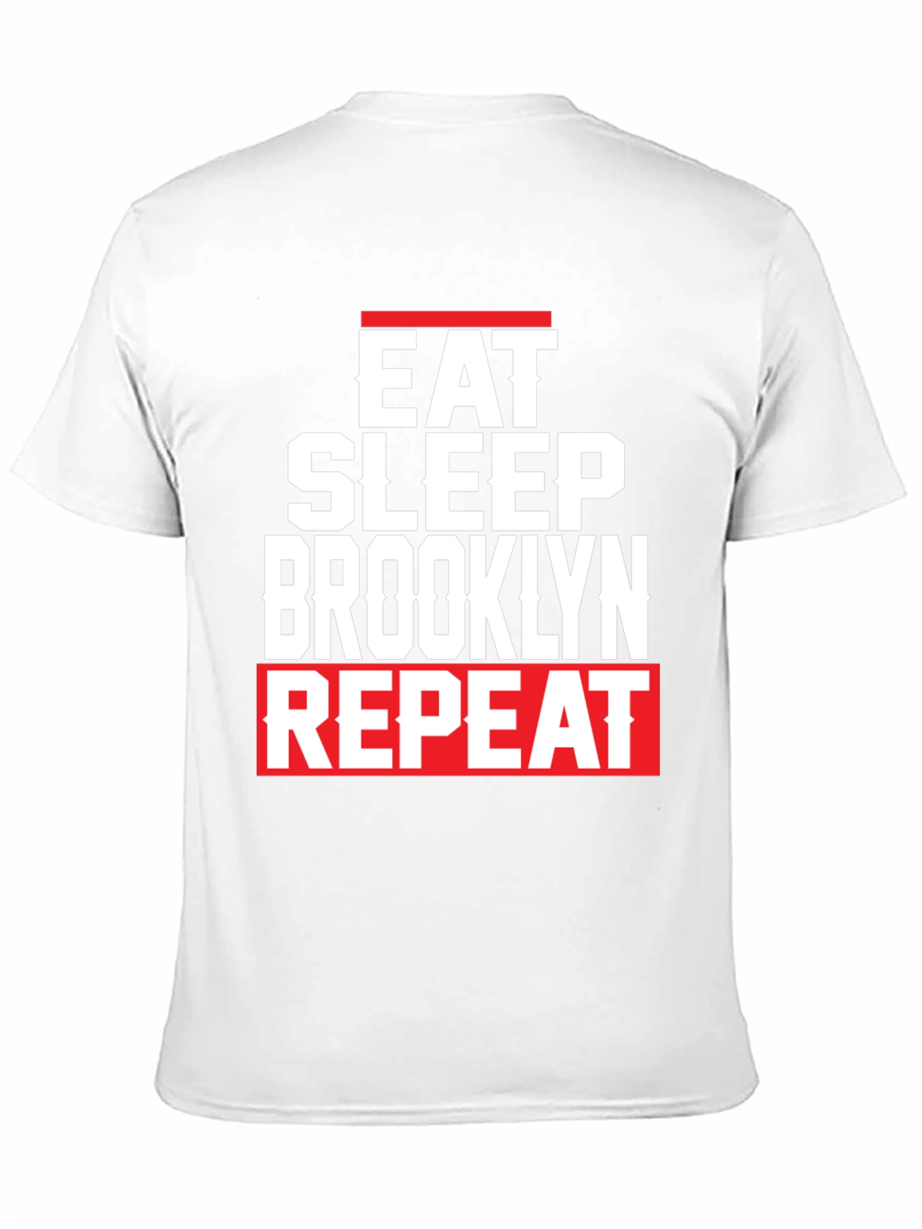 Eat Sleep Brooklyn Repeat Graphic Tee