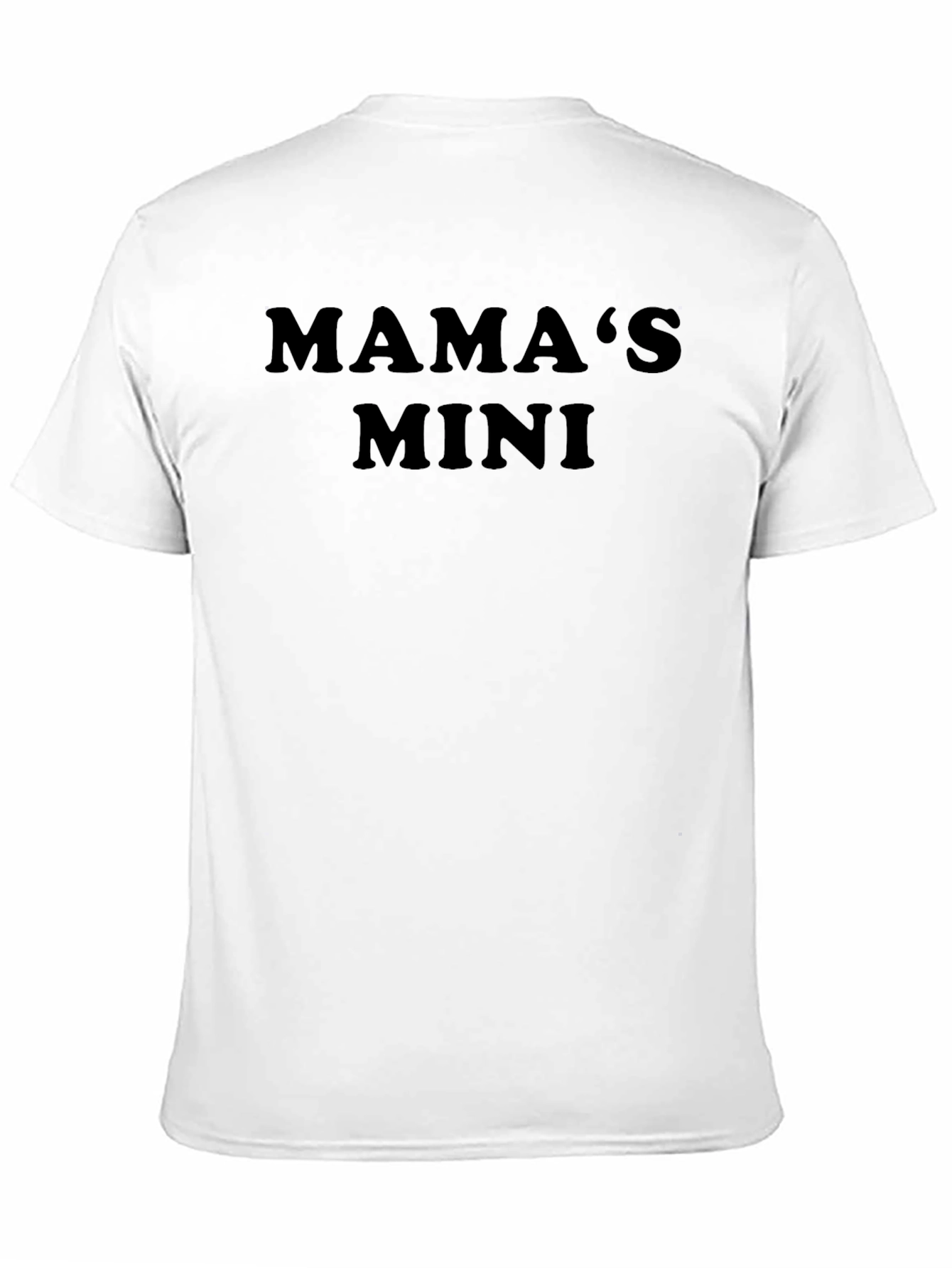 Mamas Mini Black T-Shirt