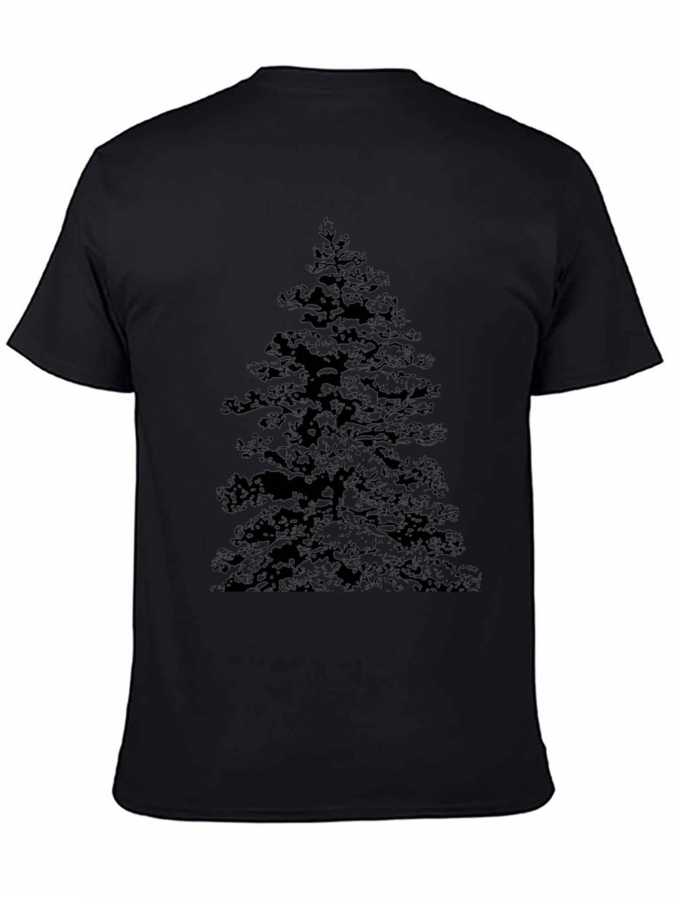 Black Tree Graphic T-Shirt