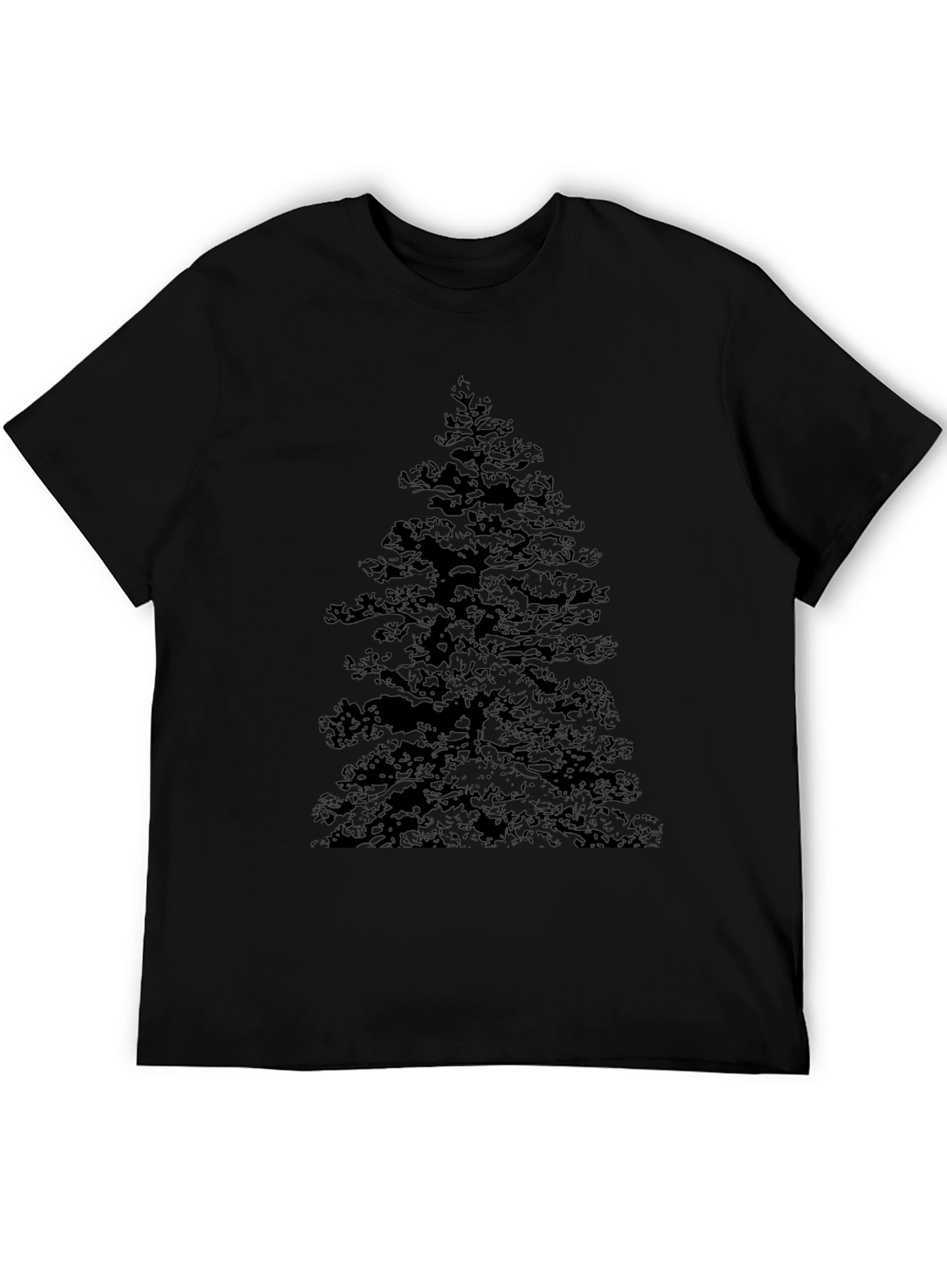 Black Tree Graphic T-Shirt