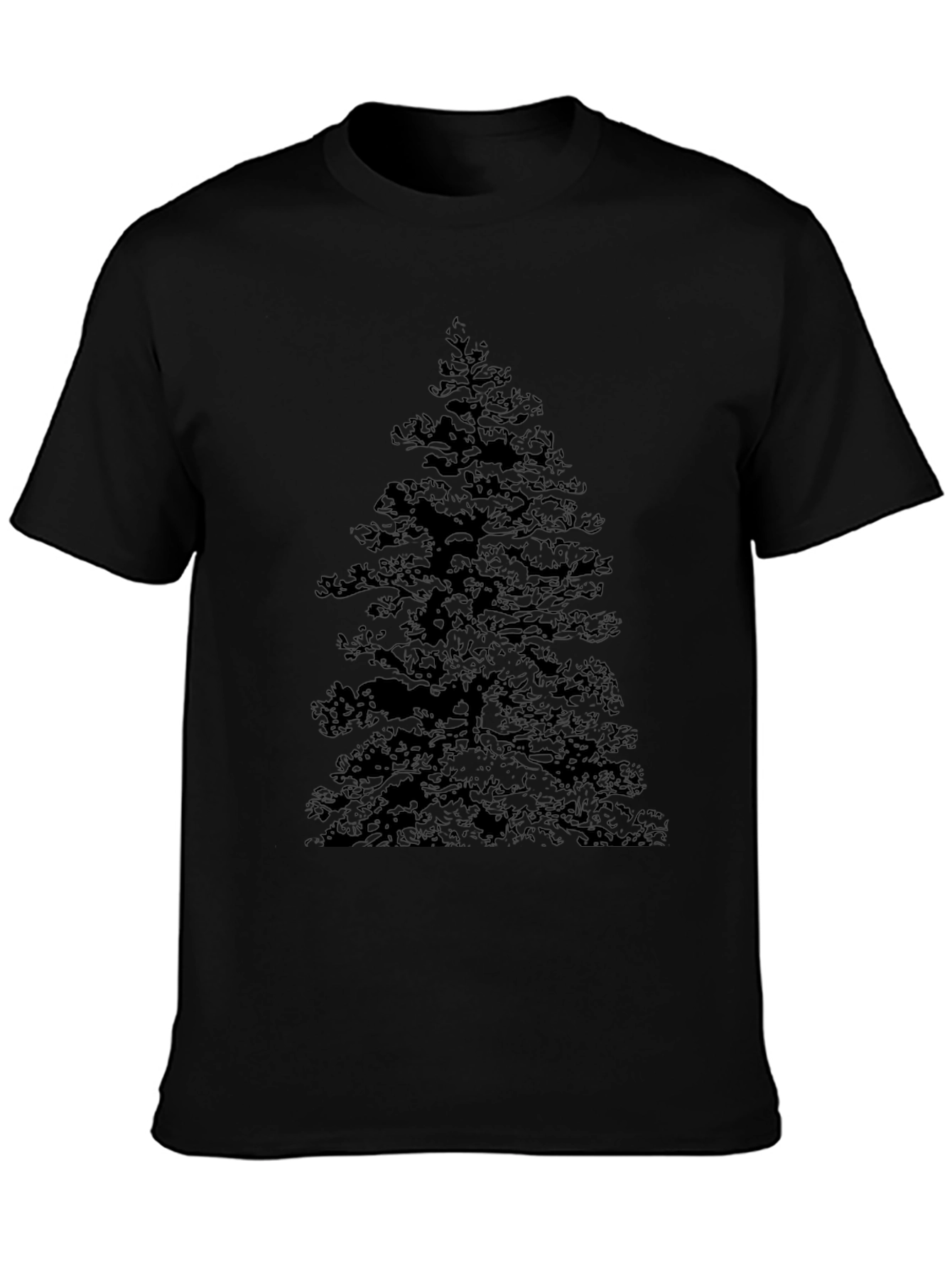 Black Tree Graphic T-Shirt