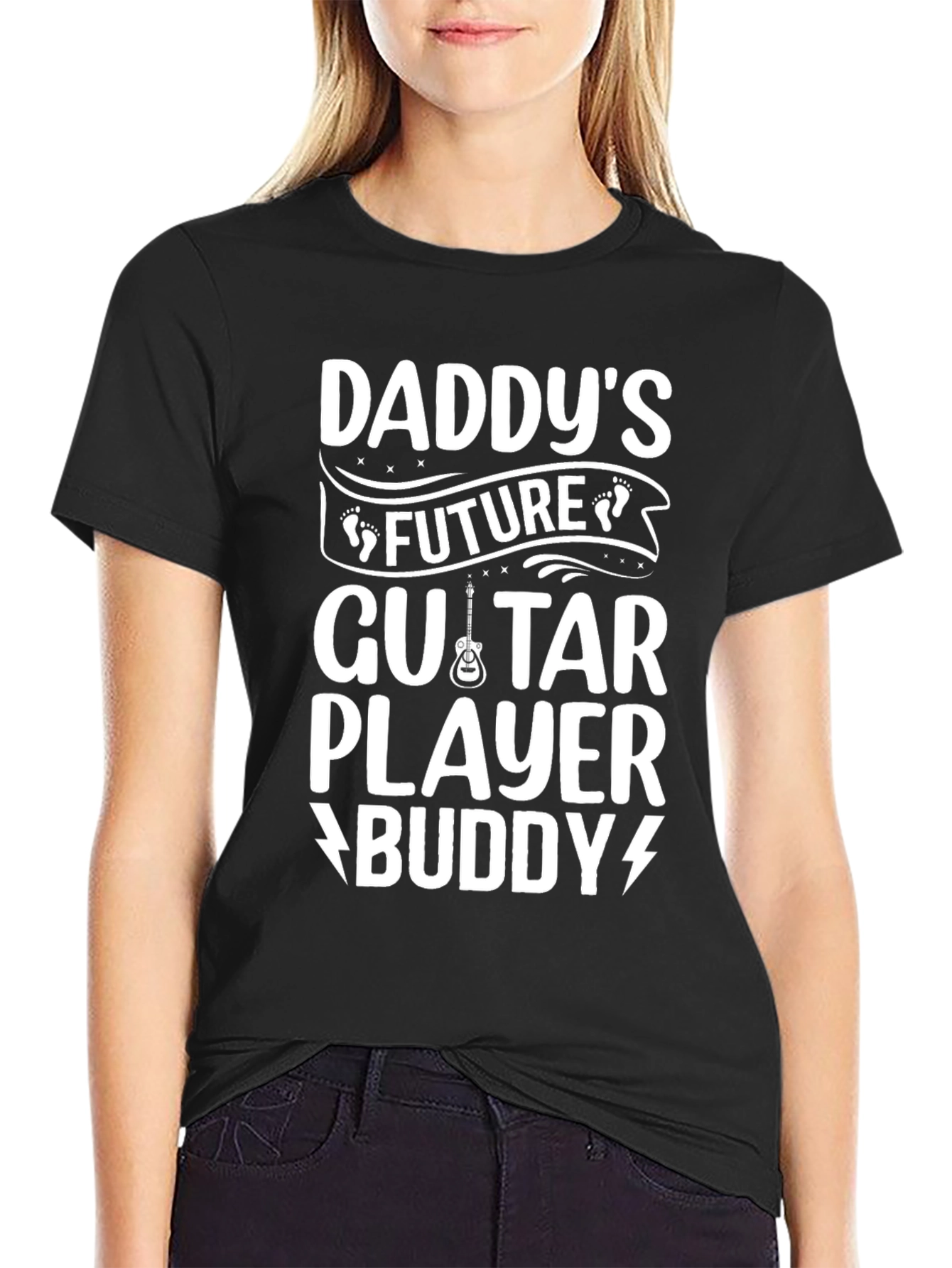 Daddys Future Guitar Player Buddy T-Shirt