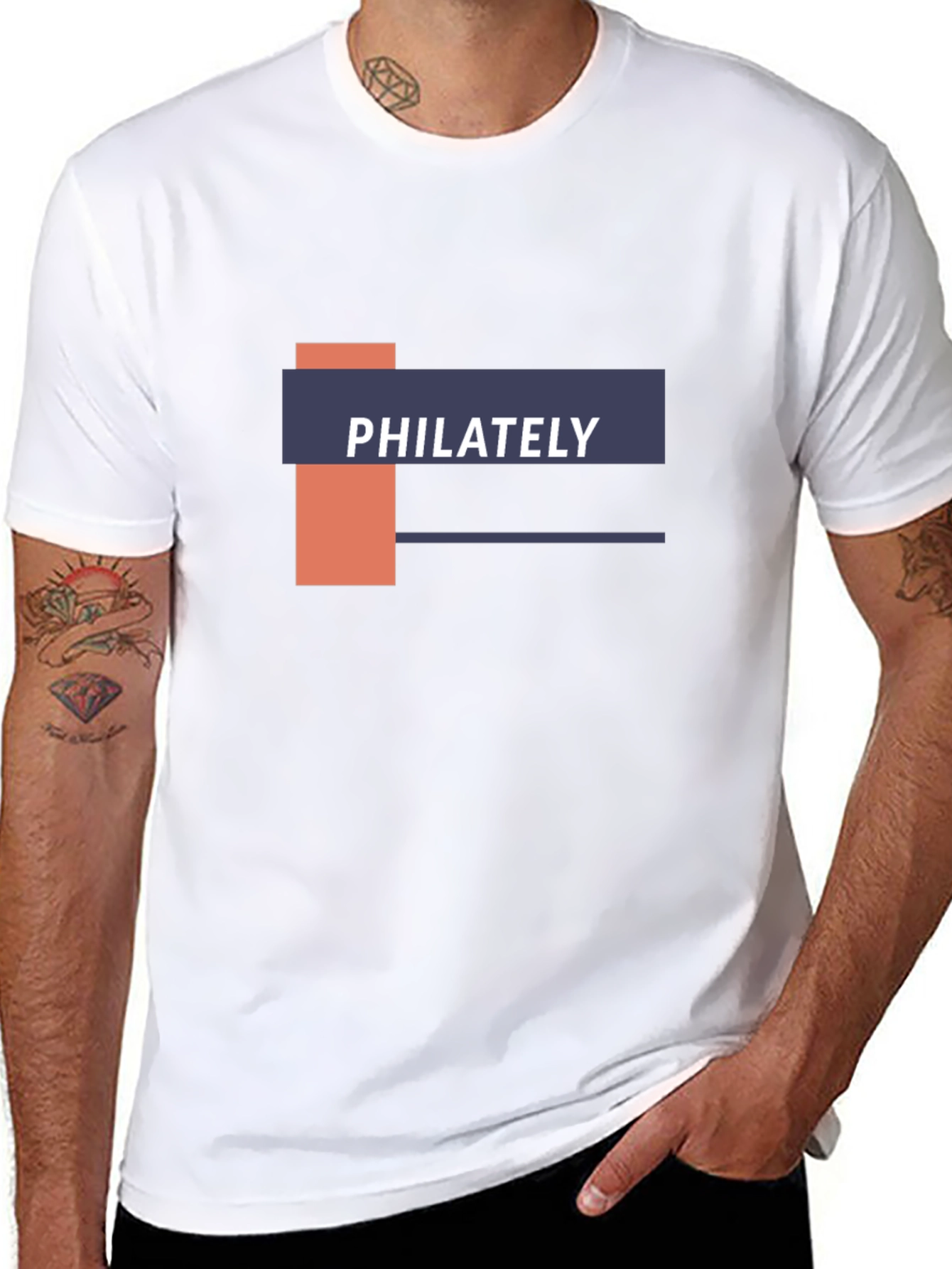 Philately Graphic Tee - Stamp Collecting Hobby T-Shirt