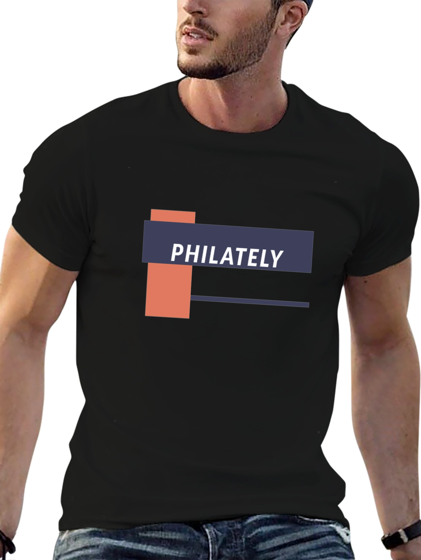 Philately Graphic Tee - Stamp Collecting Hobby T-Shirt