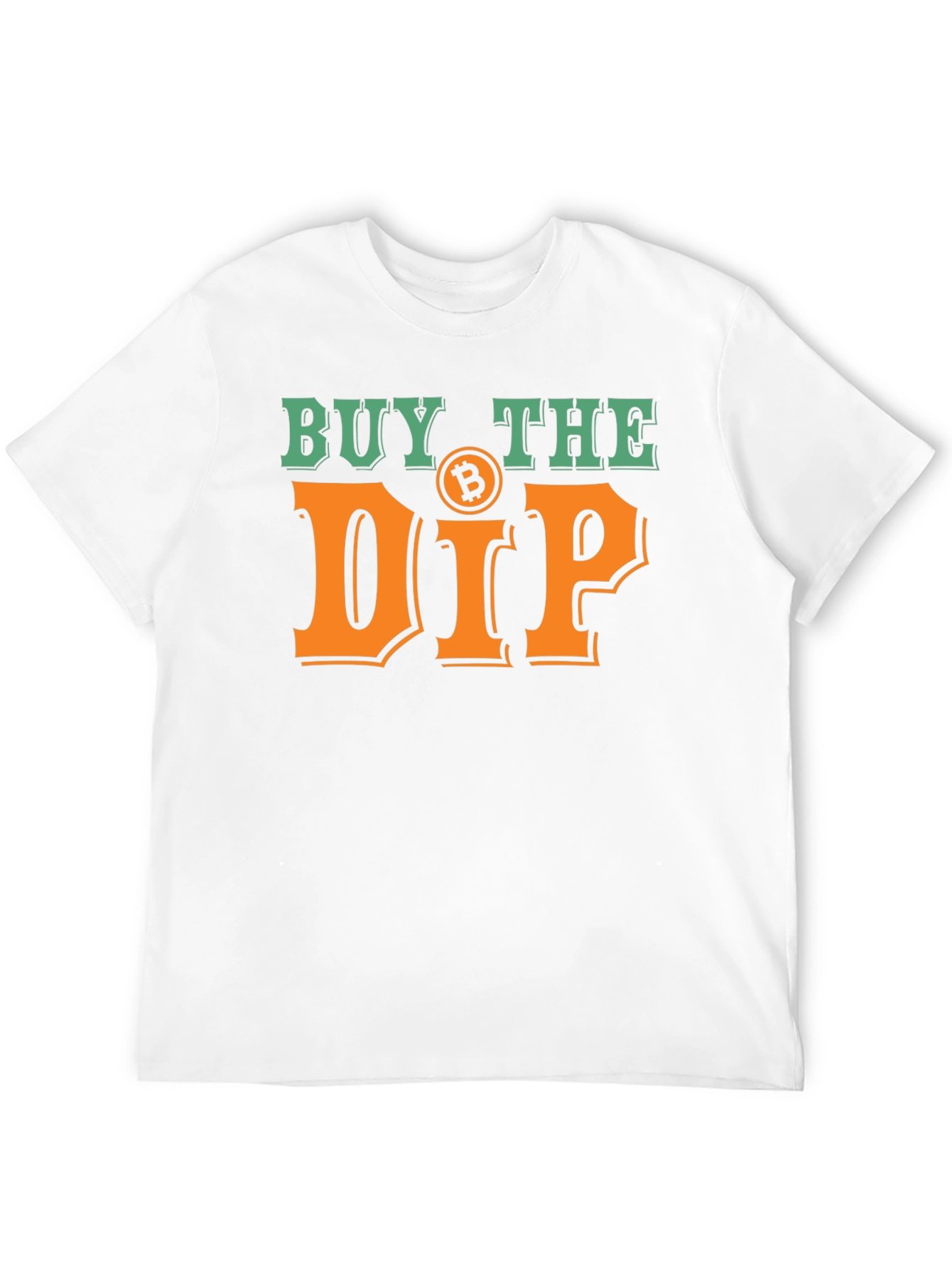 Buy The Dip Bitcoin Crypto Black T-Shirt