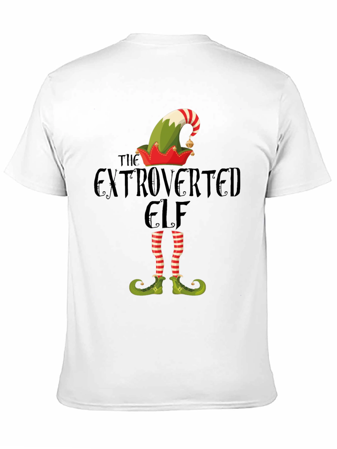 The Extroverted Elf Holiday T-Shirt