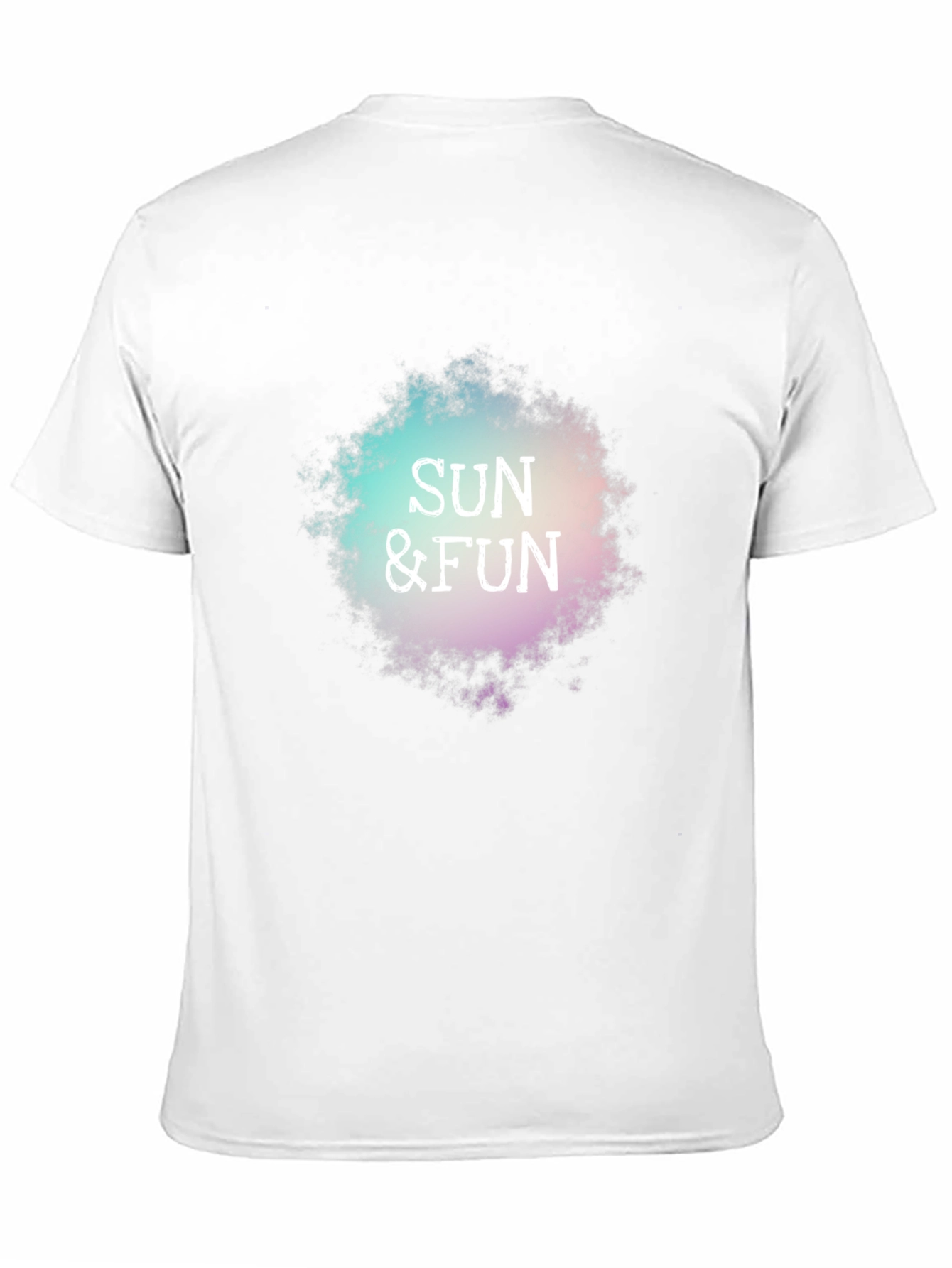 Sun & Fun Graphic T-Shirt - Casual Black Tee