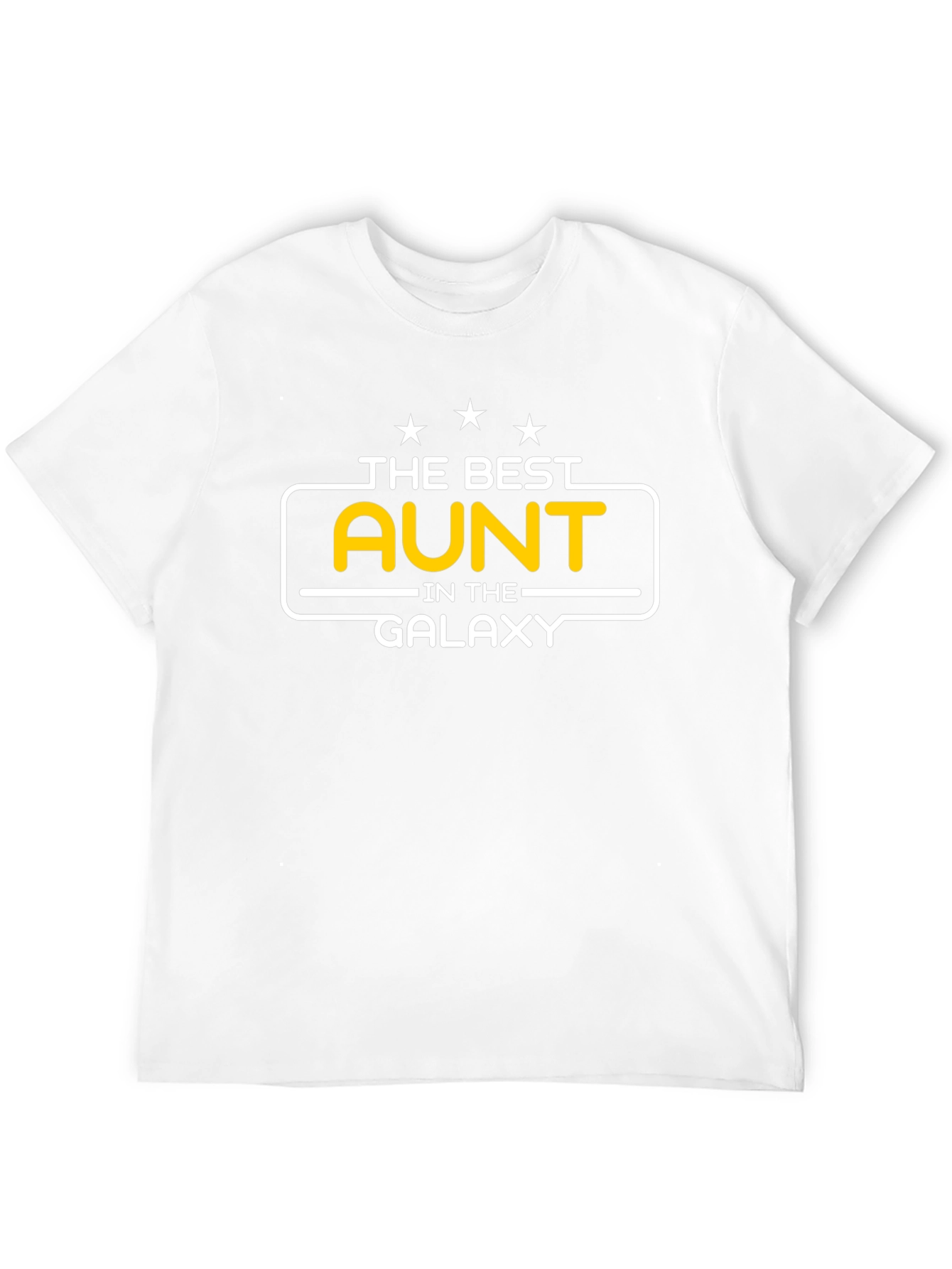 The Best Aunt in the Galaxy T-Shirt - Black