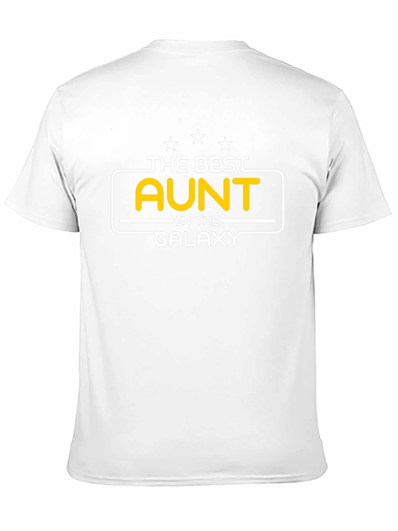 The Best Aunt in the Galaxy T-Shirt - Black