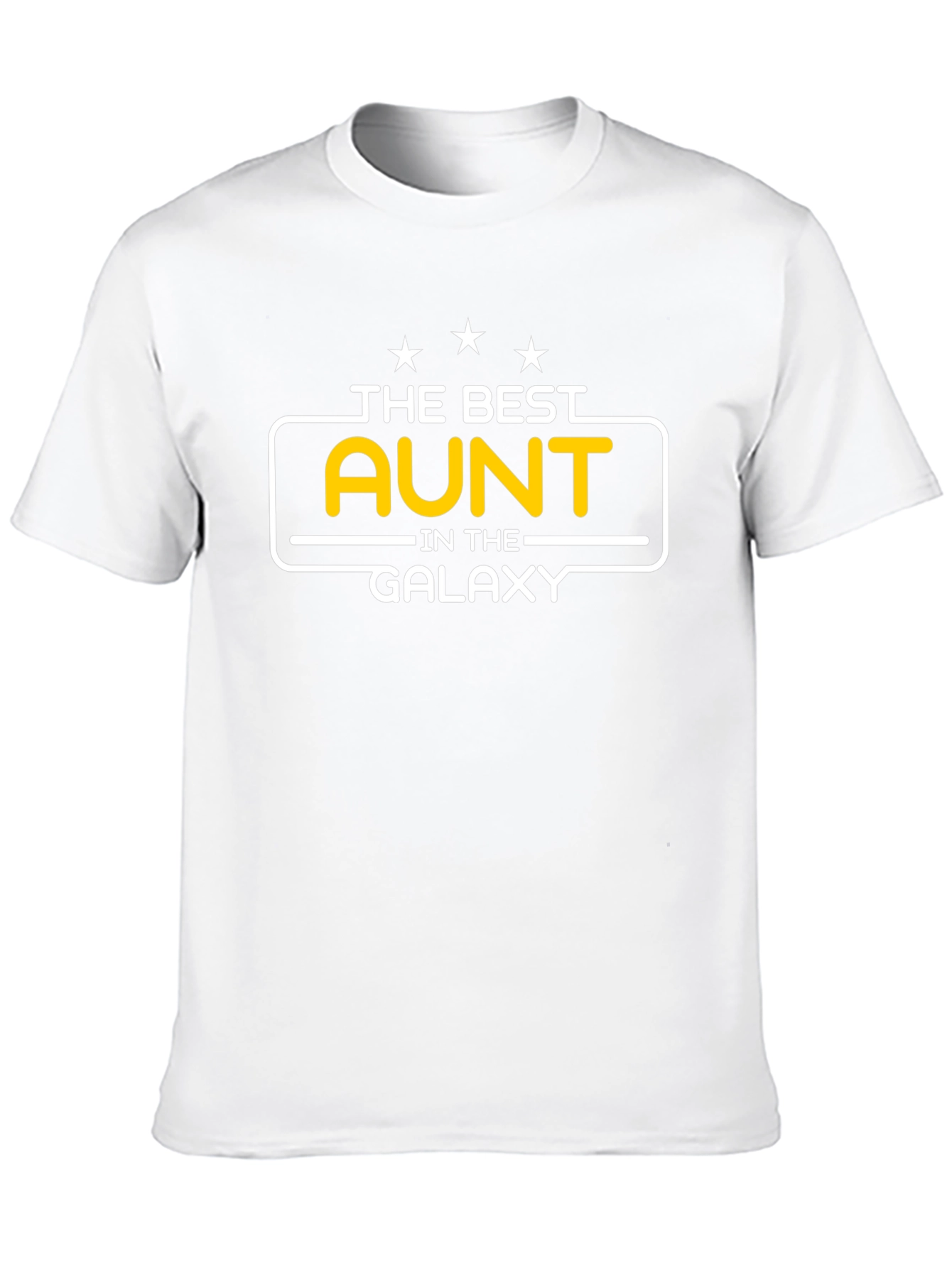 The Best Aunt in the Galaxy T-Shirt - Black