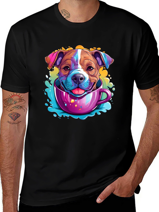 Dog in a Cup Graphic T-Shirt