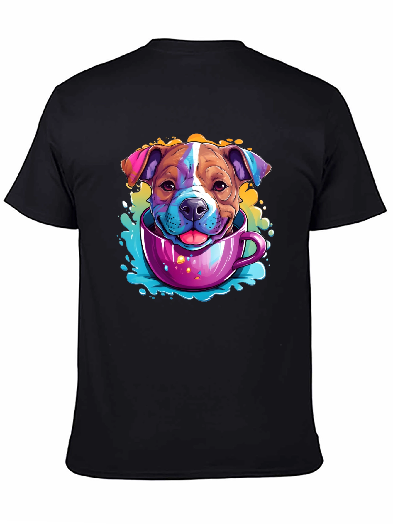 Dog in a Cup Graphic T-Shirt