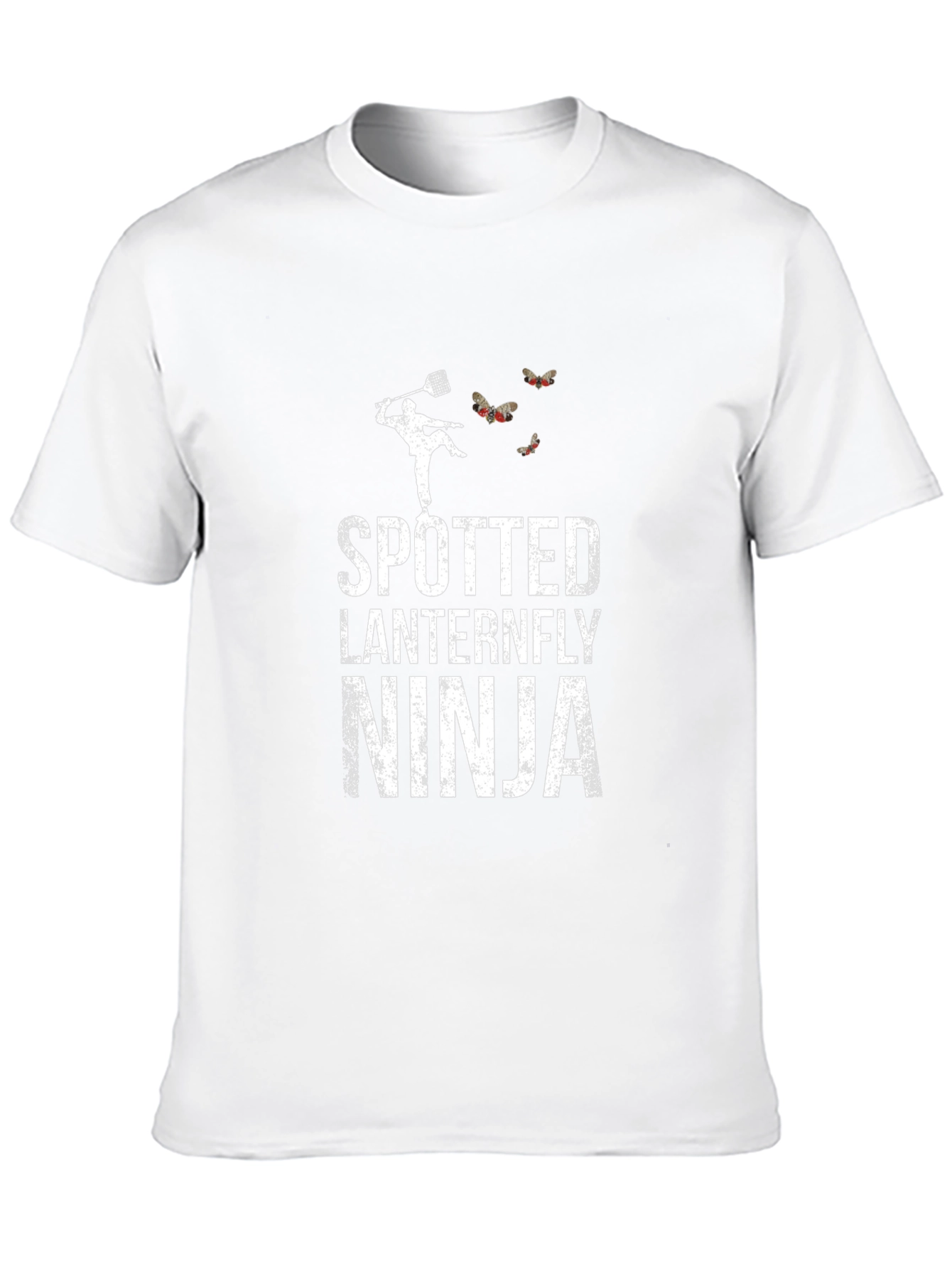 Spotted Lanternfly Ninja T-Shirt Insect Humor Tee