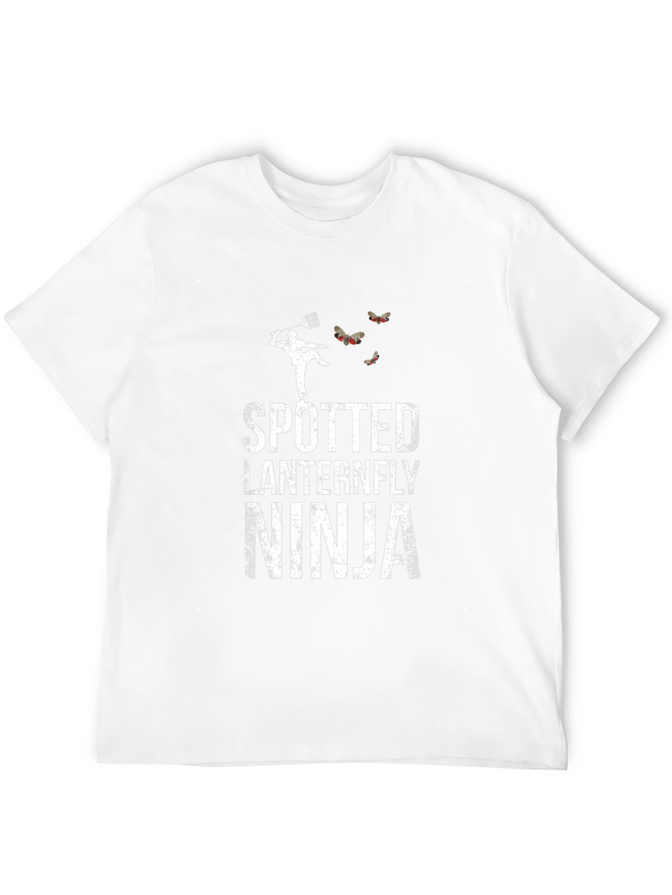 Spotted Lanternfly Ninja T-Shirt Insect Humor Tee