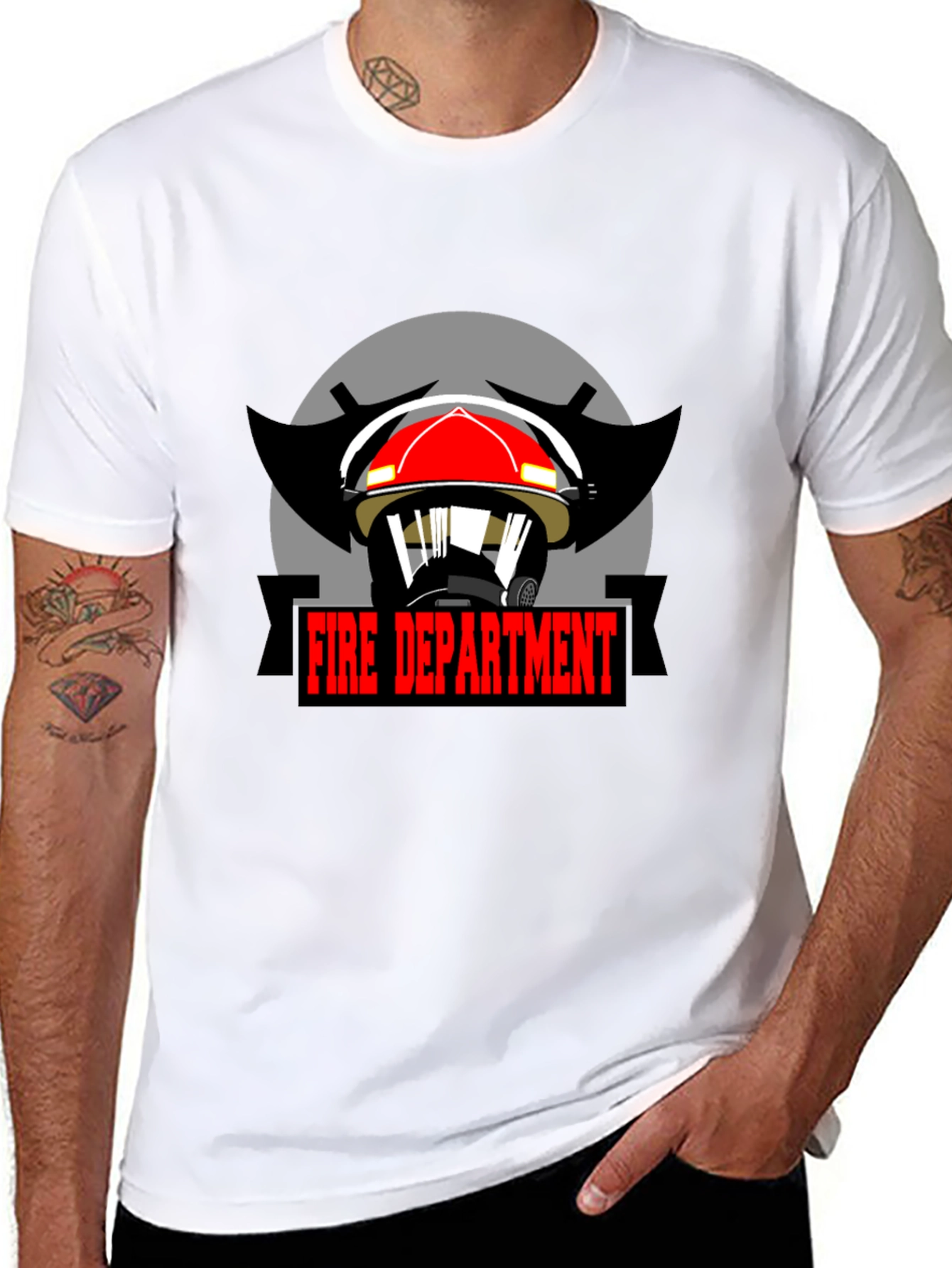 Fire Department Graphic T-Shirt