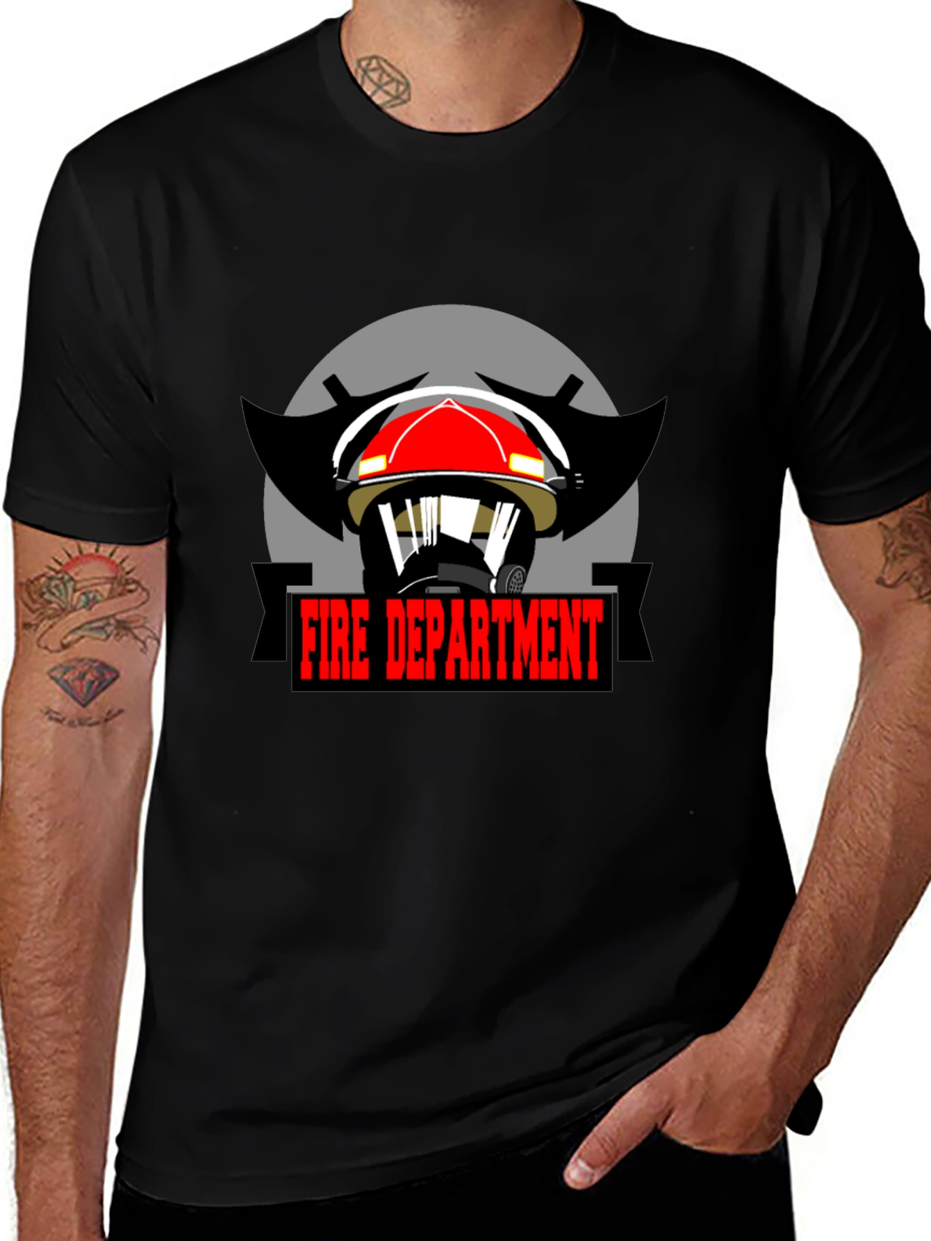 Fire Department Graphic T-Shirt