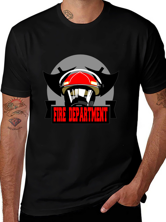 Fire Department Graphic T-Shirt