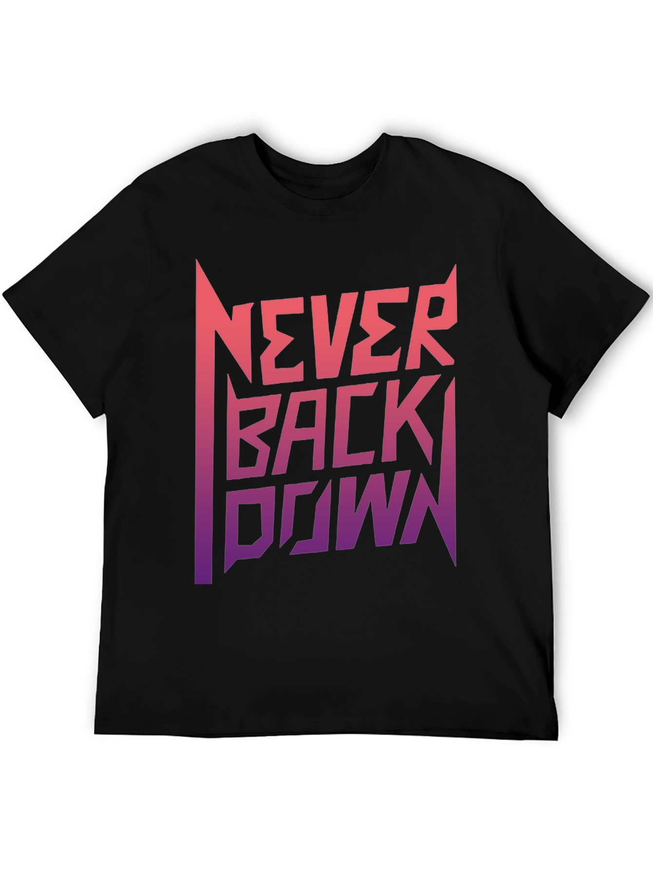 Never Back Down Graphic Tee