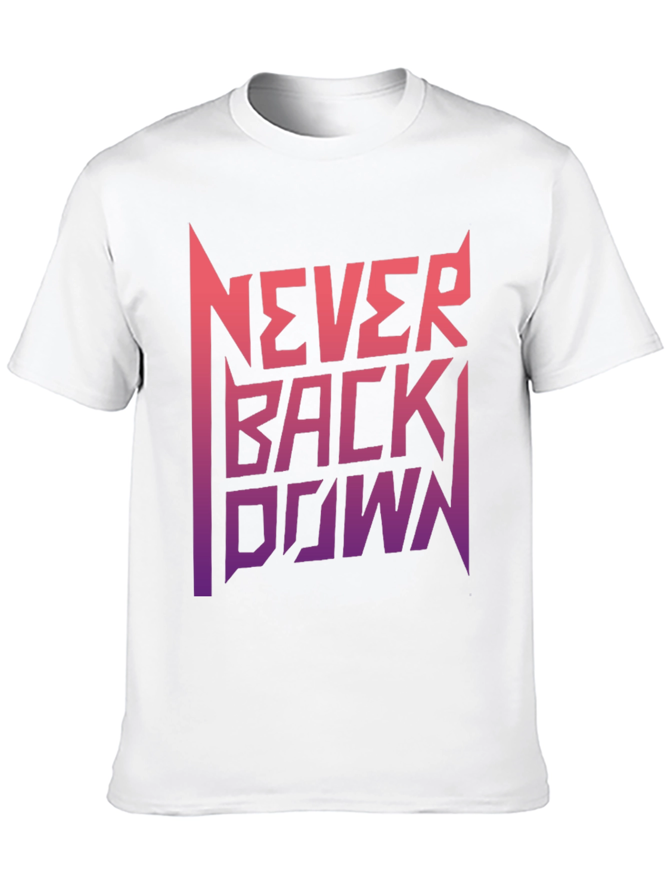 Never Back Down Graphic Tee