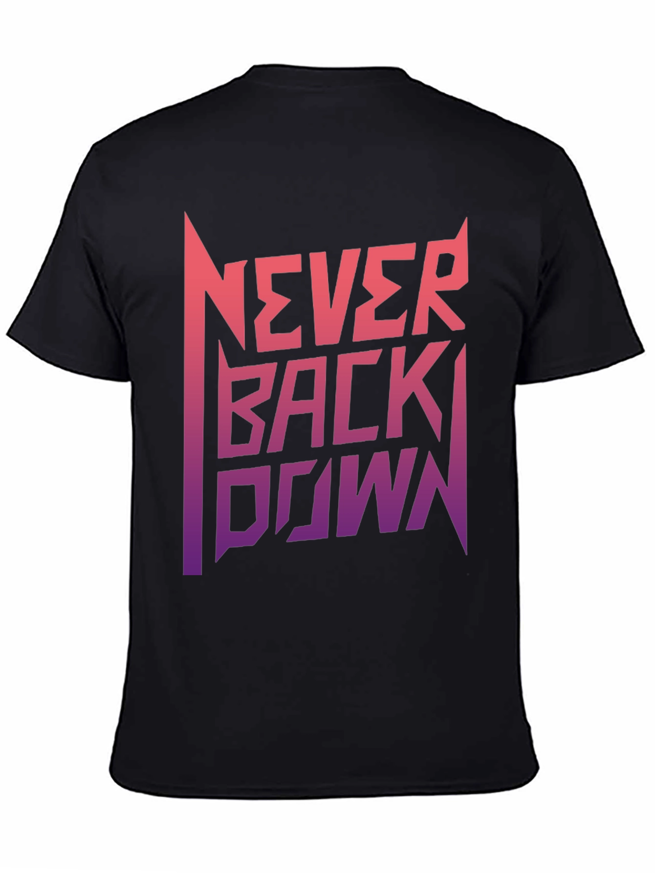Never Back Down Graphic Tee